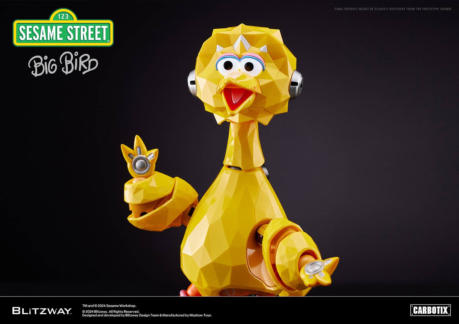 Carbotix Sesame Street Big Bird: Blitzway - Tokyo Otaku Mode (TOM)