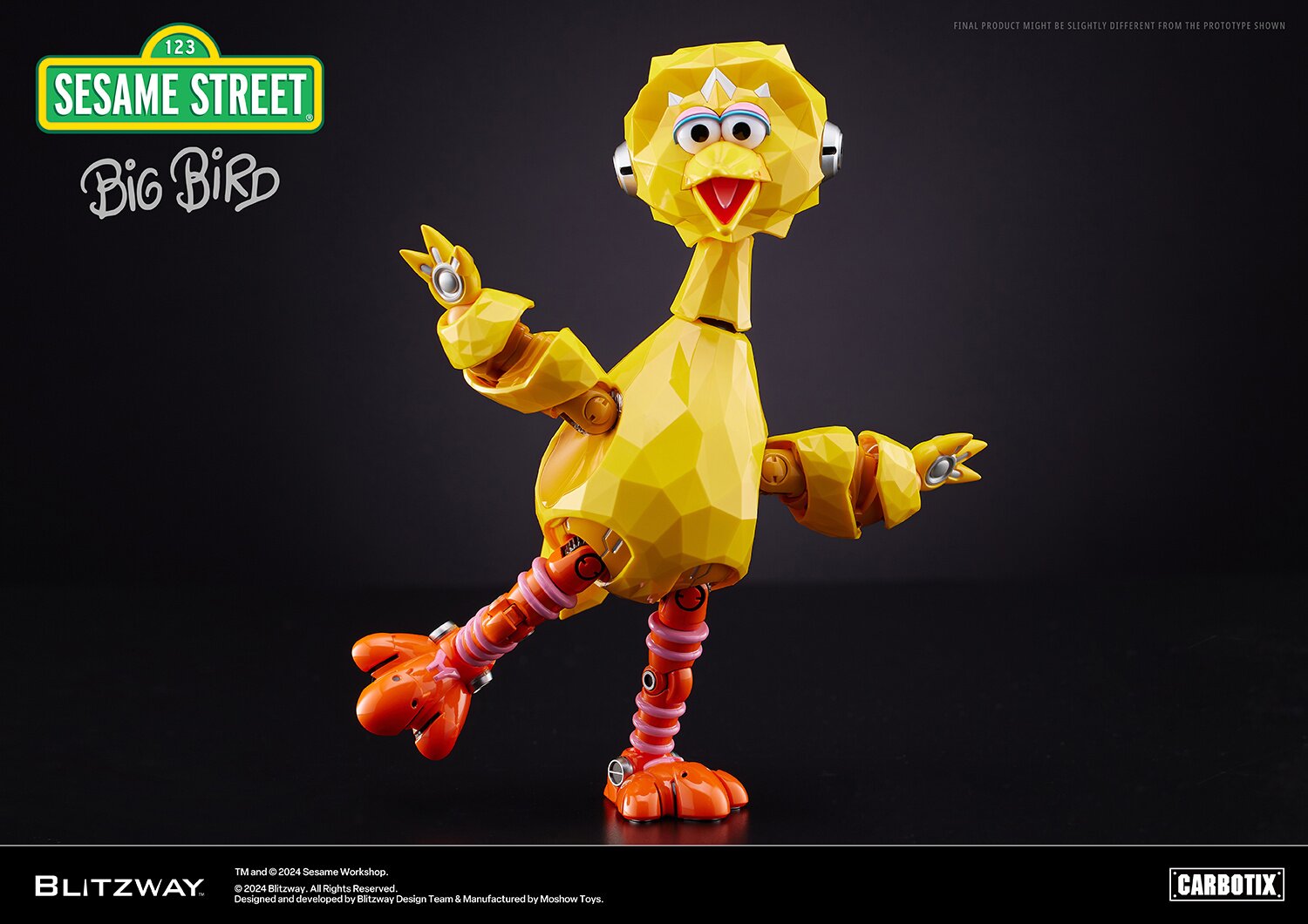 Carbotix Sesame Street Big Bird: Blitzway - Tokyo Otaku Mode (TOM)