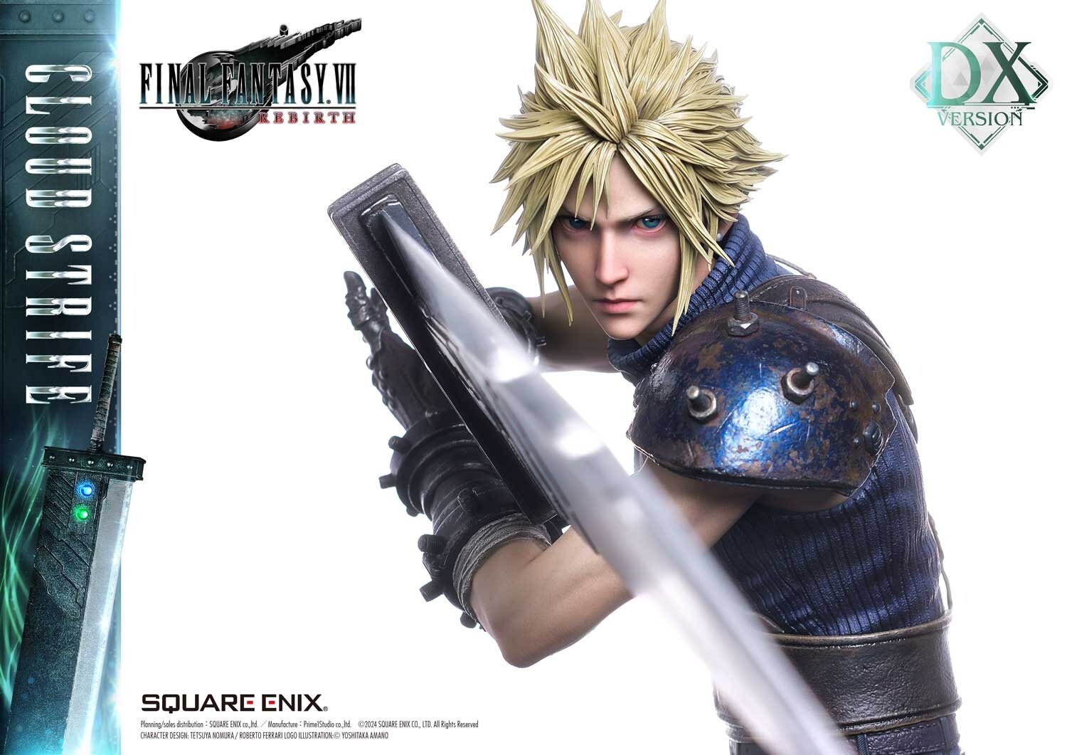 ゲームキャラクター FINAL FANTASY VII REMAKE CLOUD STRIFE Final Fantasy 7 VII Remake Polygon Figure Cloud Official