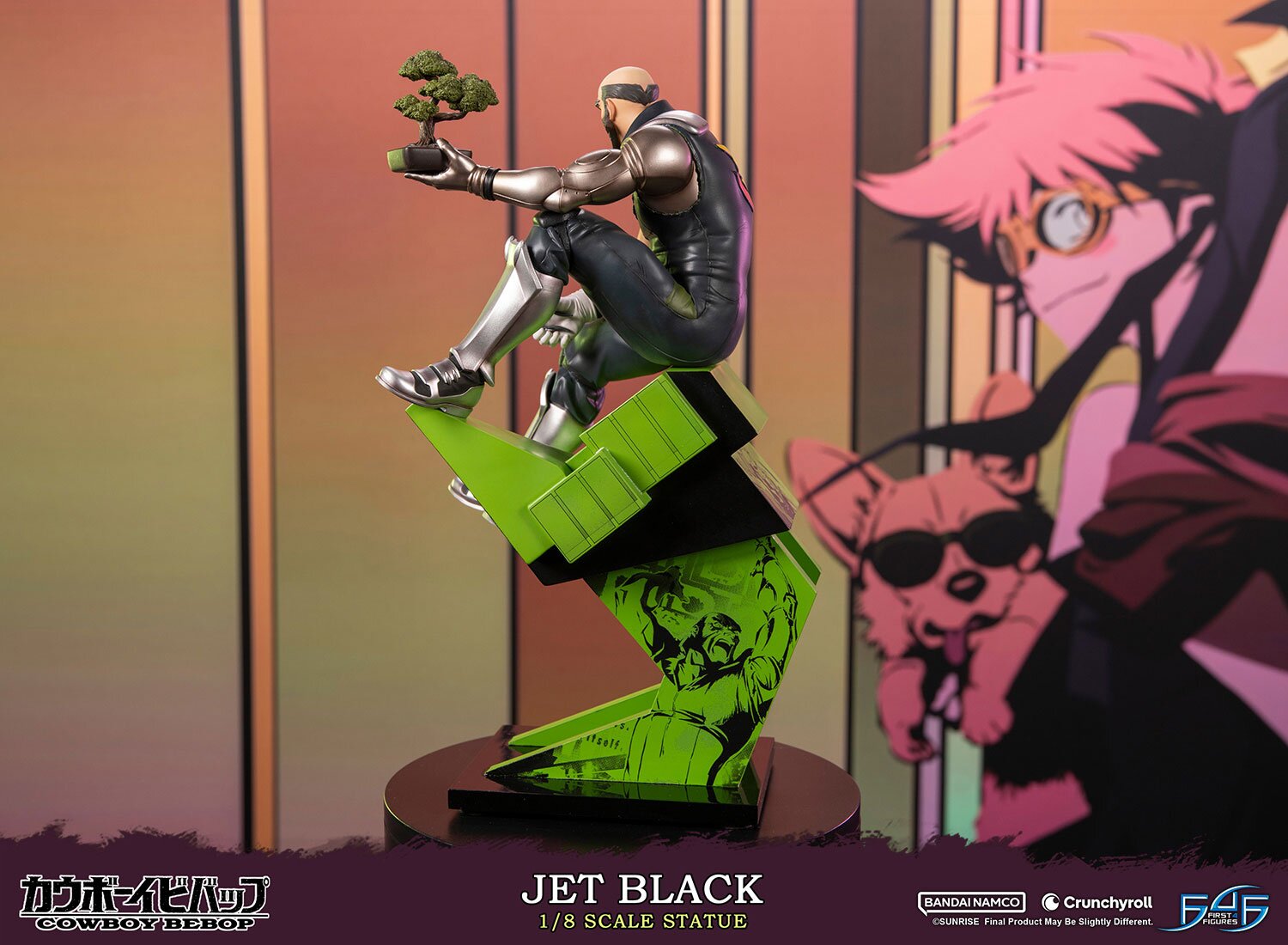 Cowboy Bebop Jet Black 1/8 Scale Statue: First 4 Figures 8