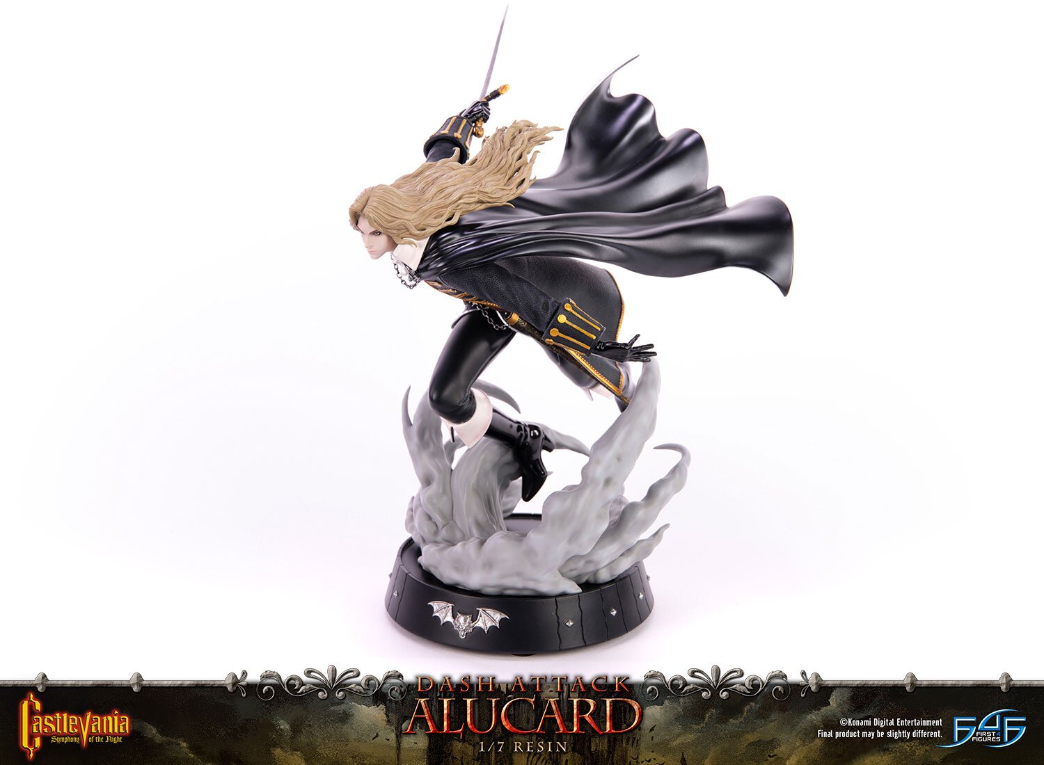 Castlevania: Symphony of the Night Dash Attack Alucard 1/7 Scale Resin  Statue