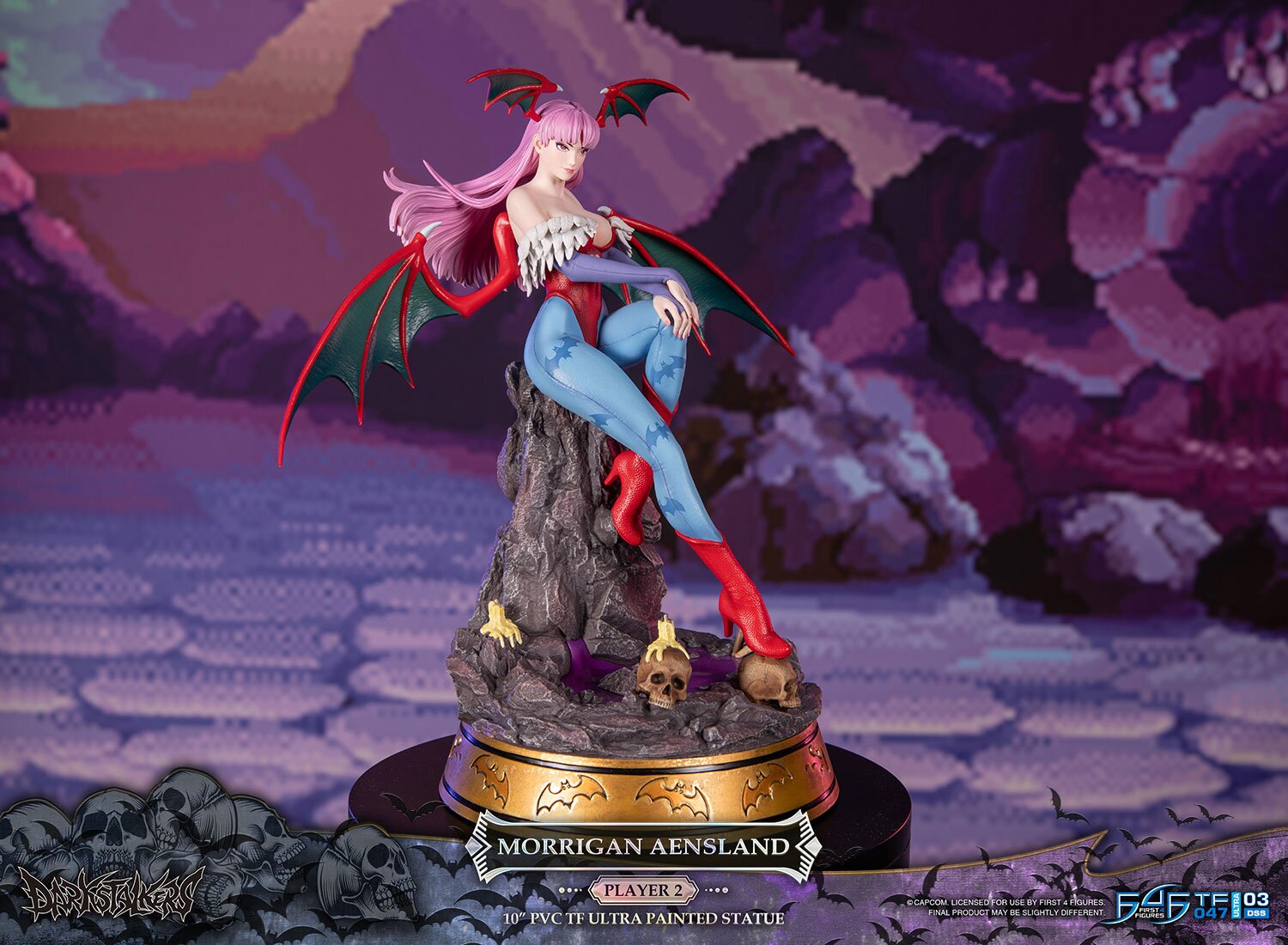 Darkstalkers Morrigan Aensland: Player 2 Variant Statue