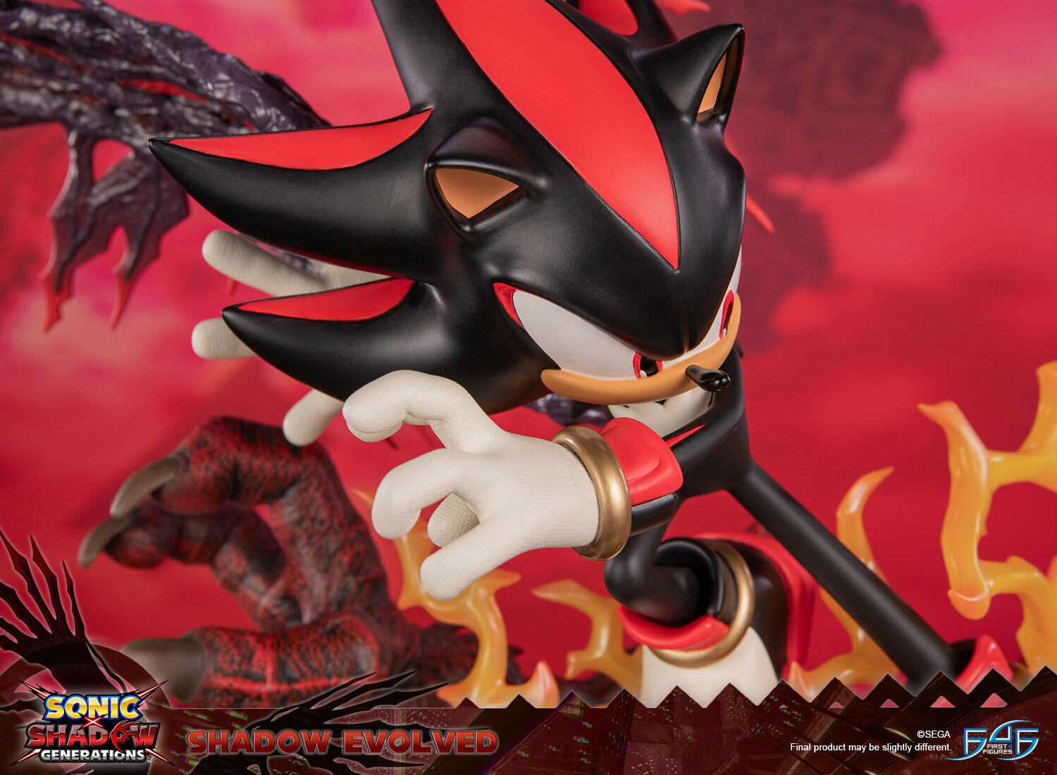Sonic X Shadow Generations Shadow Evolved Statue: First 4
