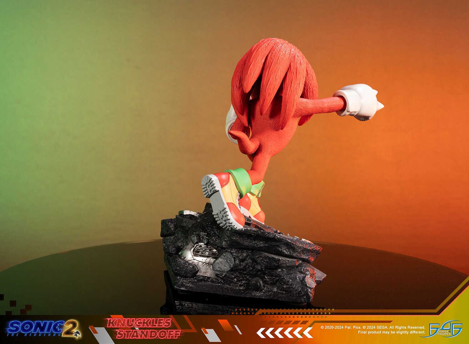 Sonic the Hedgehog 2 Knuckles Standoff Statue