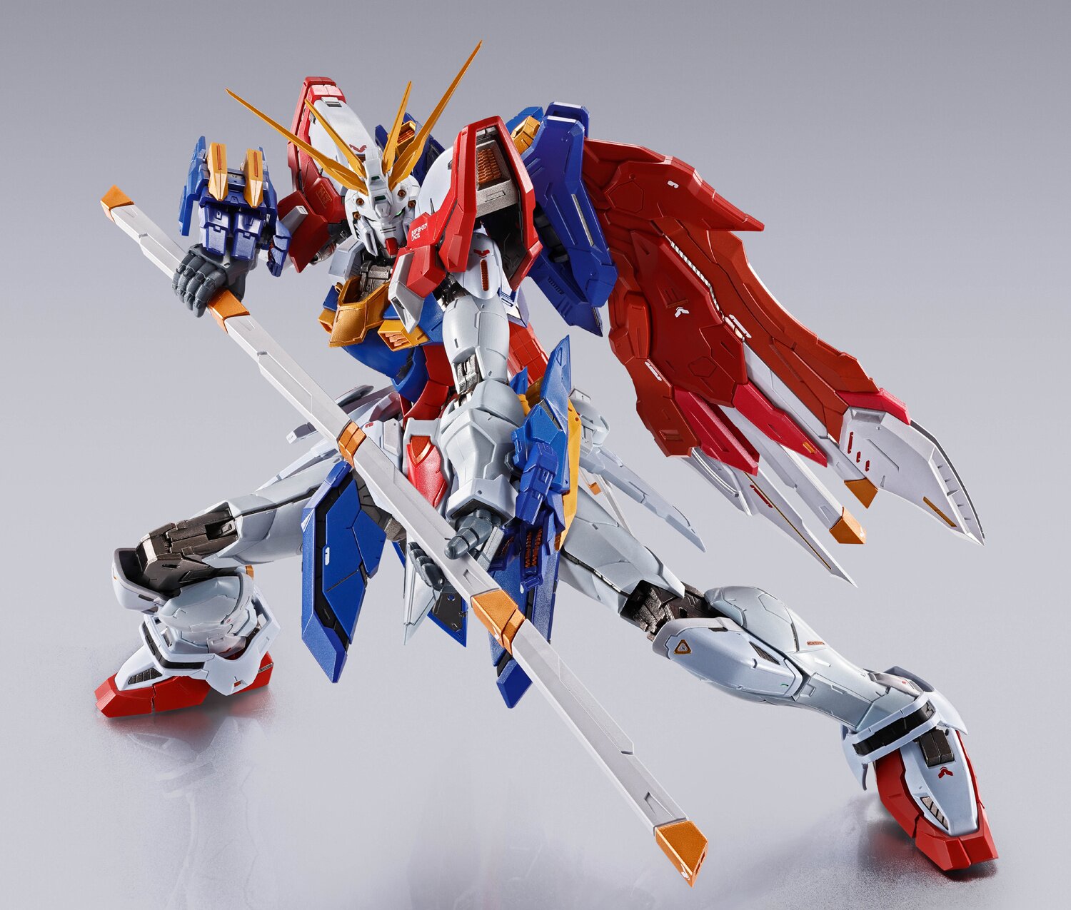 Metal Build Mobile Fighter G Gundam Burning Gundam & Burning Gundam ...