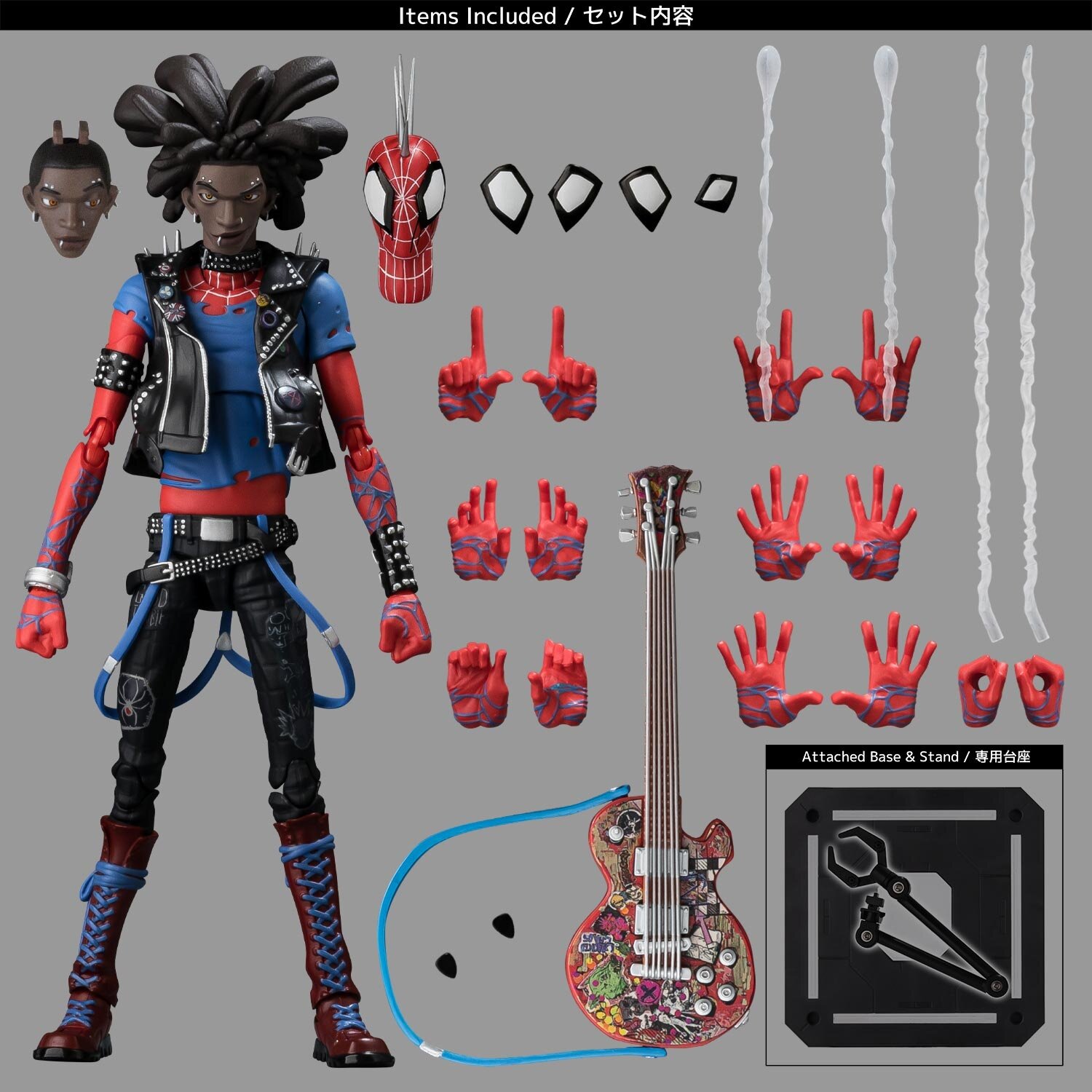 す*い様 ansdotsloevner - parker Spider-Man: Across the Spider-Verse SV-Action Spider-Punk