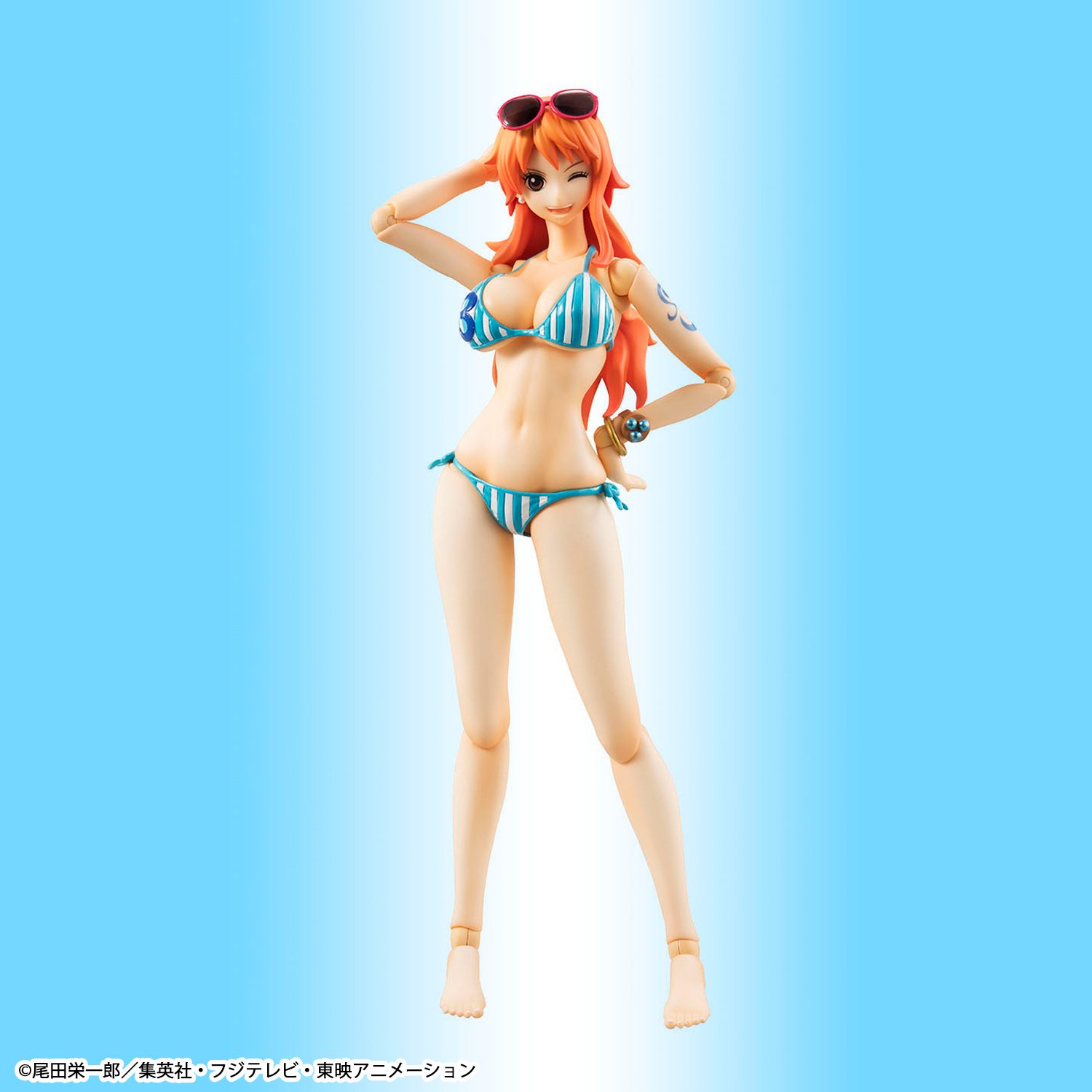 コミック・アニメ MegaHouse ONE PIECE NAMI Summer Vacation Variable Action Heroes [One Piece] Nami Summer Vacation Ver