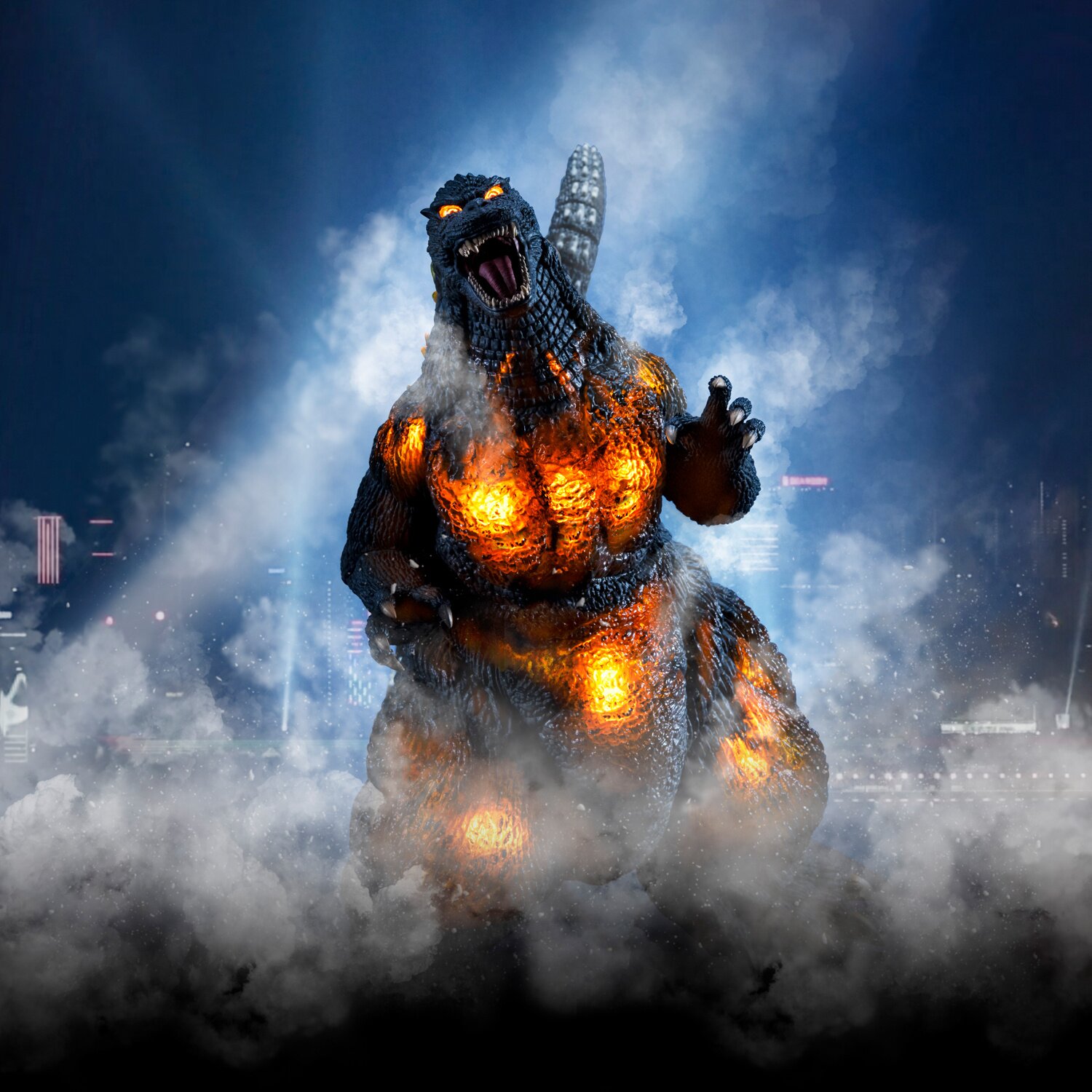 【激レア90’s怪獣カルチャー】ヴィンテージGODZILLA/UK別注 × 原宿 Godzilla Shokugan Godzilla Collection Godzilla 1989 4 Vinyl