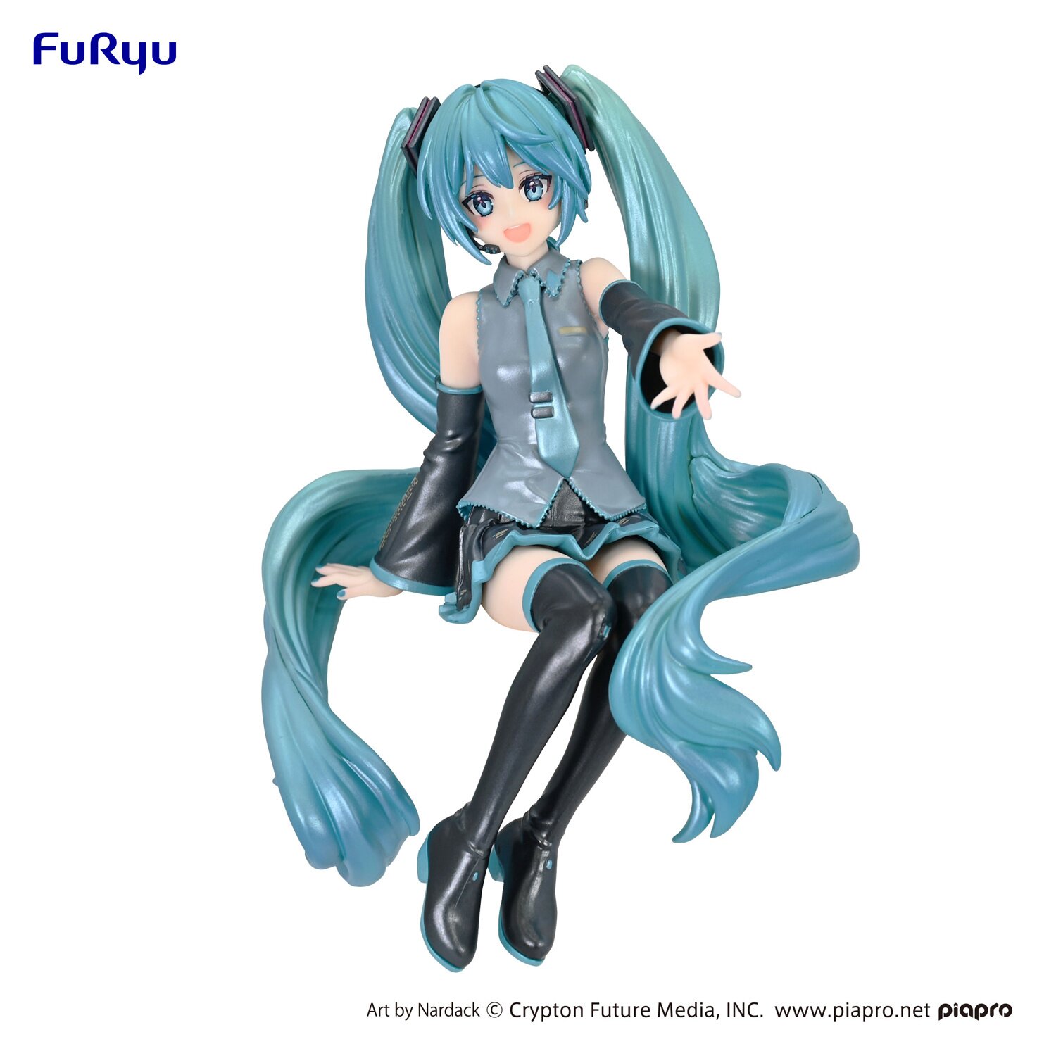 Hatsune Miku: Nardack Pearl Color Ver. Noodle Stopper Figure
