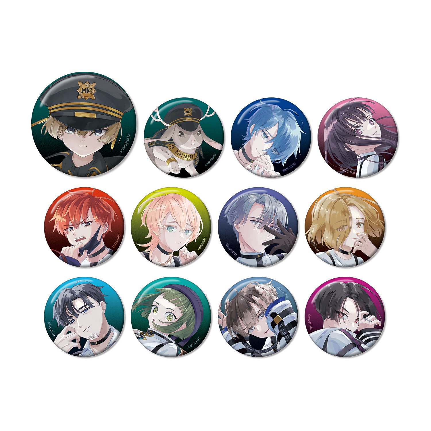 Milgram LIVE EVENT hallucination Ver. Trading Can Badge Complete