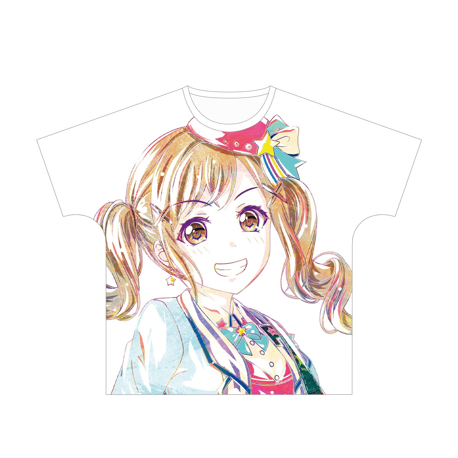 CDJapan : BanG Dream! Girls Band Party! Mashiro Kurata Ani-Art Full Graphic  T-shirt Unisex Vol.3 XL Collectible