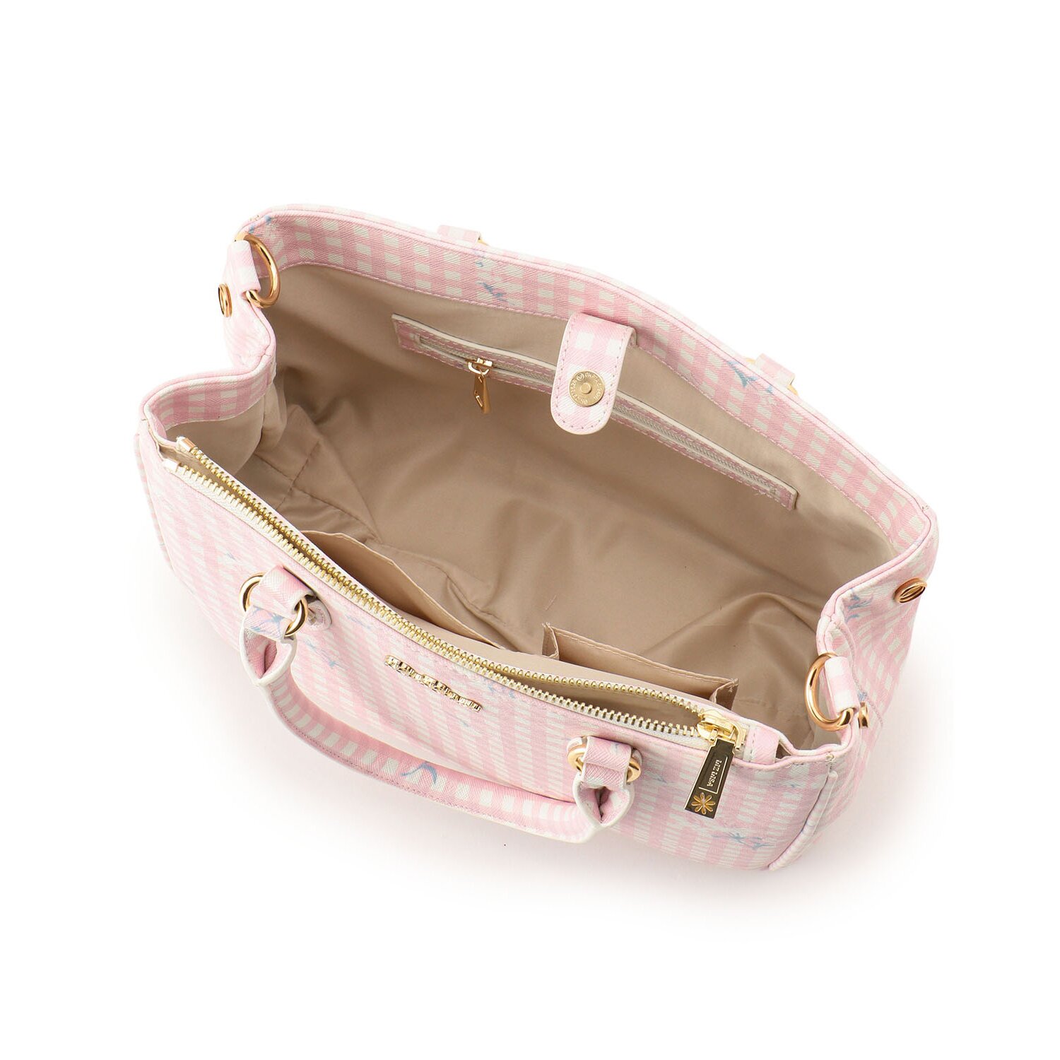 LIZ LISA Gingham Flower Tote Bag - Tokyo Otaku Mode (TOM)