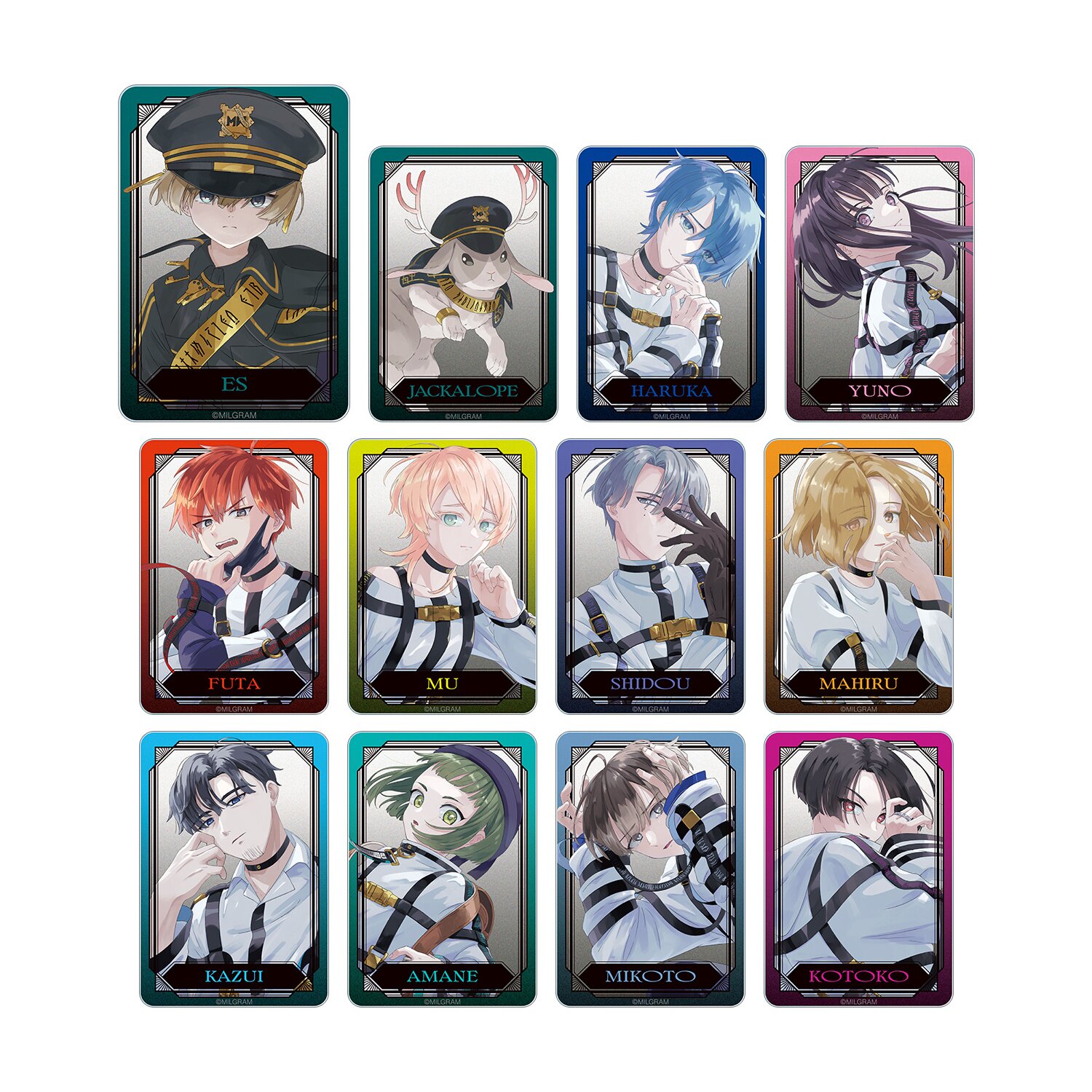 Milgram LIVE EVENT hallucination Ver. Trading Acrylic Card