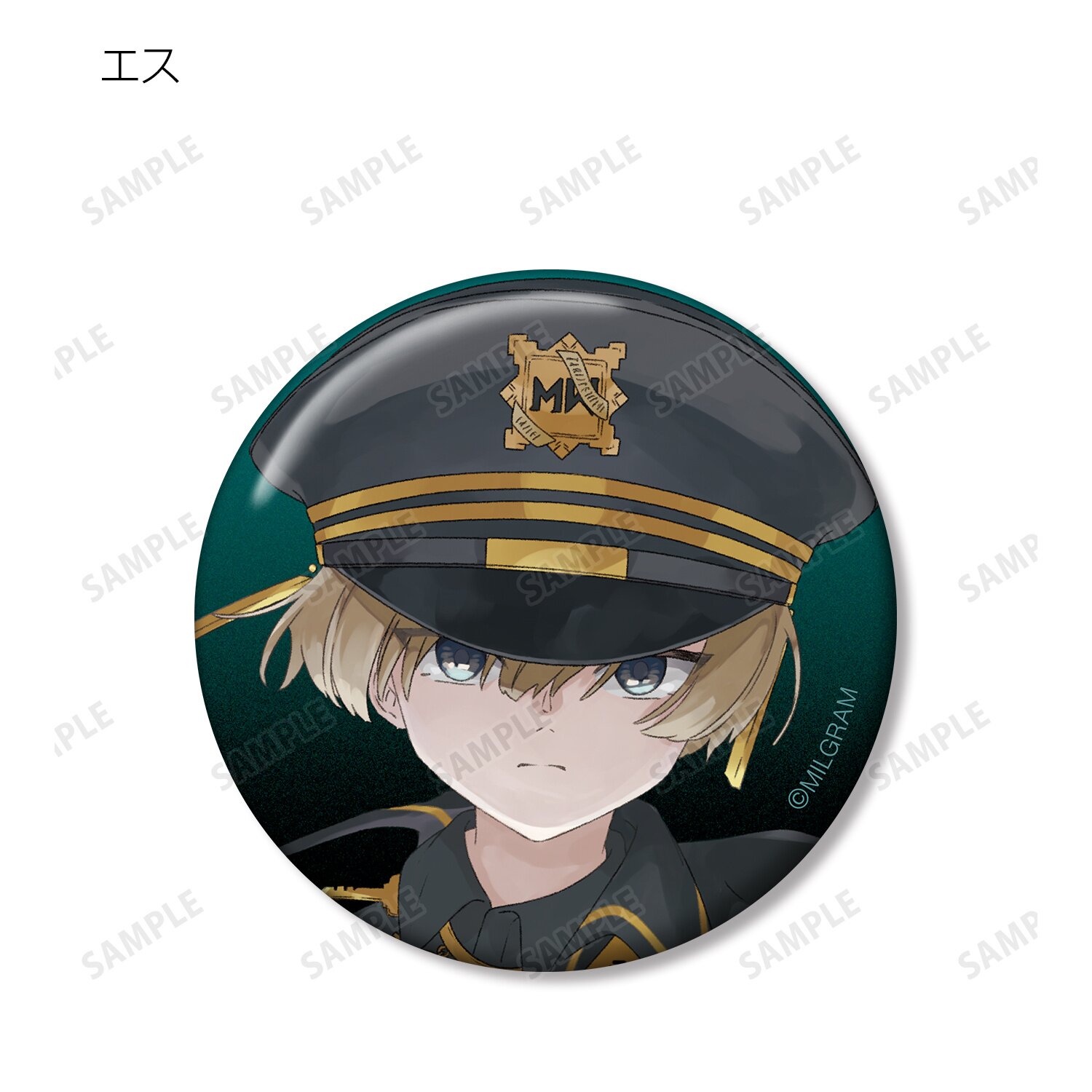 Milgram LIVE EVENT hallucination Ver. Trading Can Badge