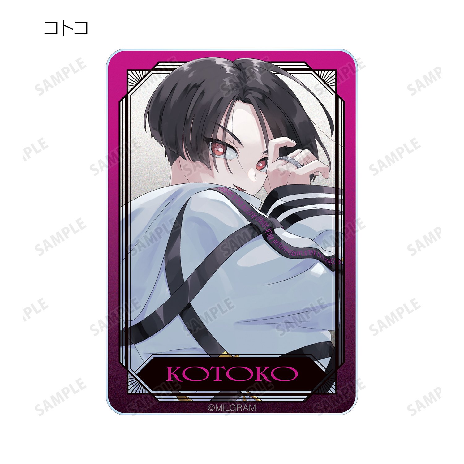 Milgram LIVE EVENT hallucination Ver. Trading Acrylic Card