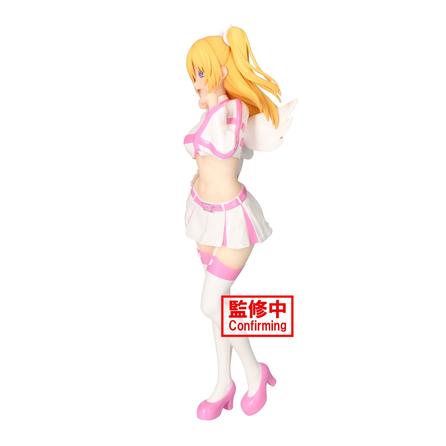 Banpresto Figura Ariel 22 Cm - 2.5 Dimensional Seduction Glitter&Glamours Angel Paratroopers Version. PVC Di Qualità, Da Collezione, Con Supporto Incluso.