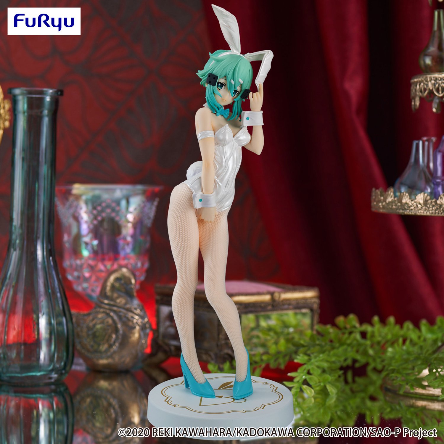 BiCute Bunnies Figure Sword Art Online Sinon: White Pearl Ver