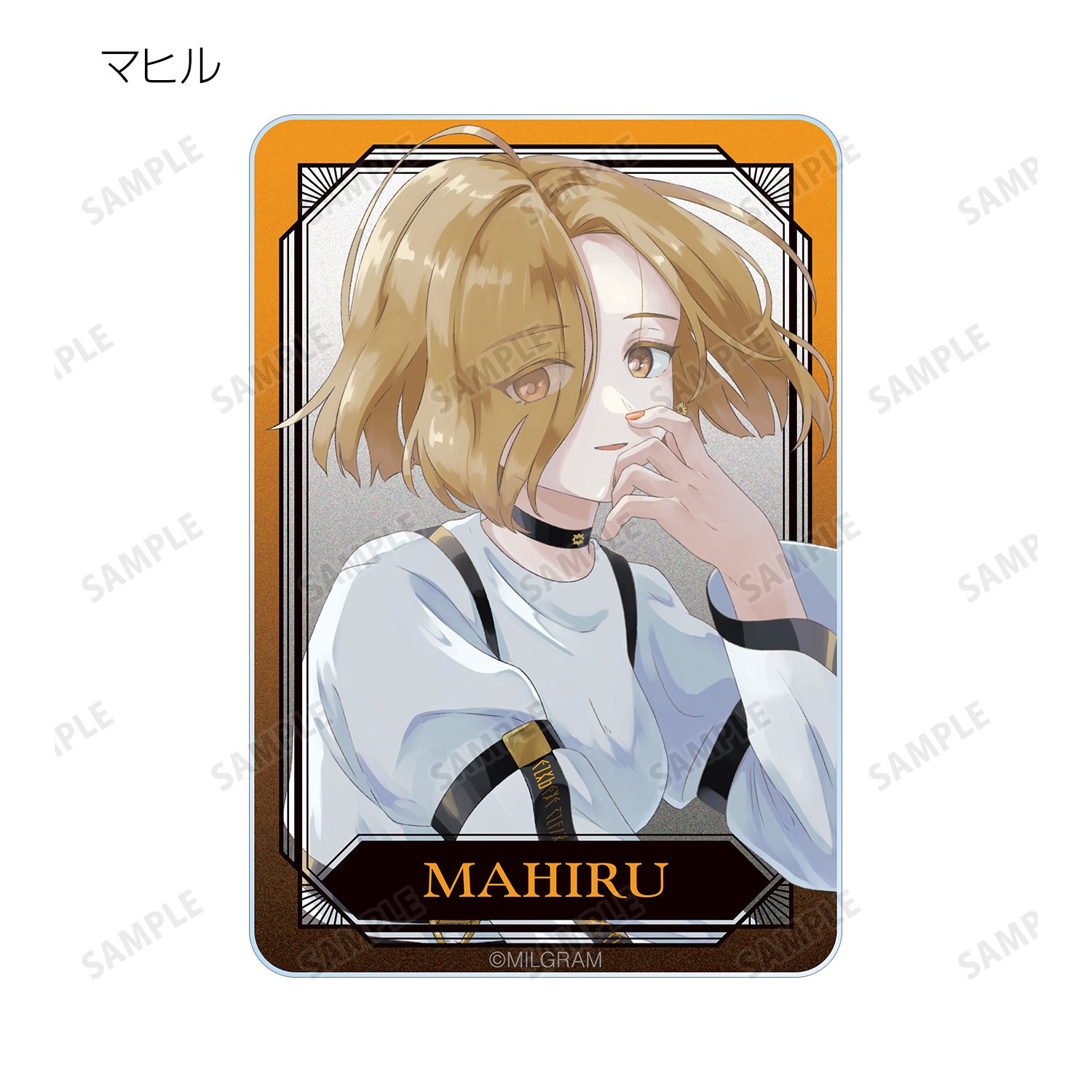 Milgram LIVE EVENT hallucination Ver. Trading Acrylic Card