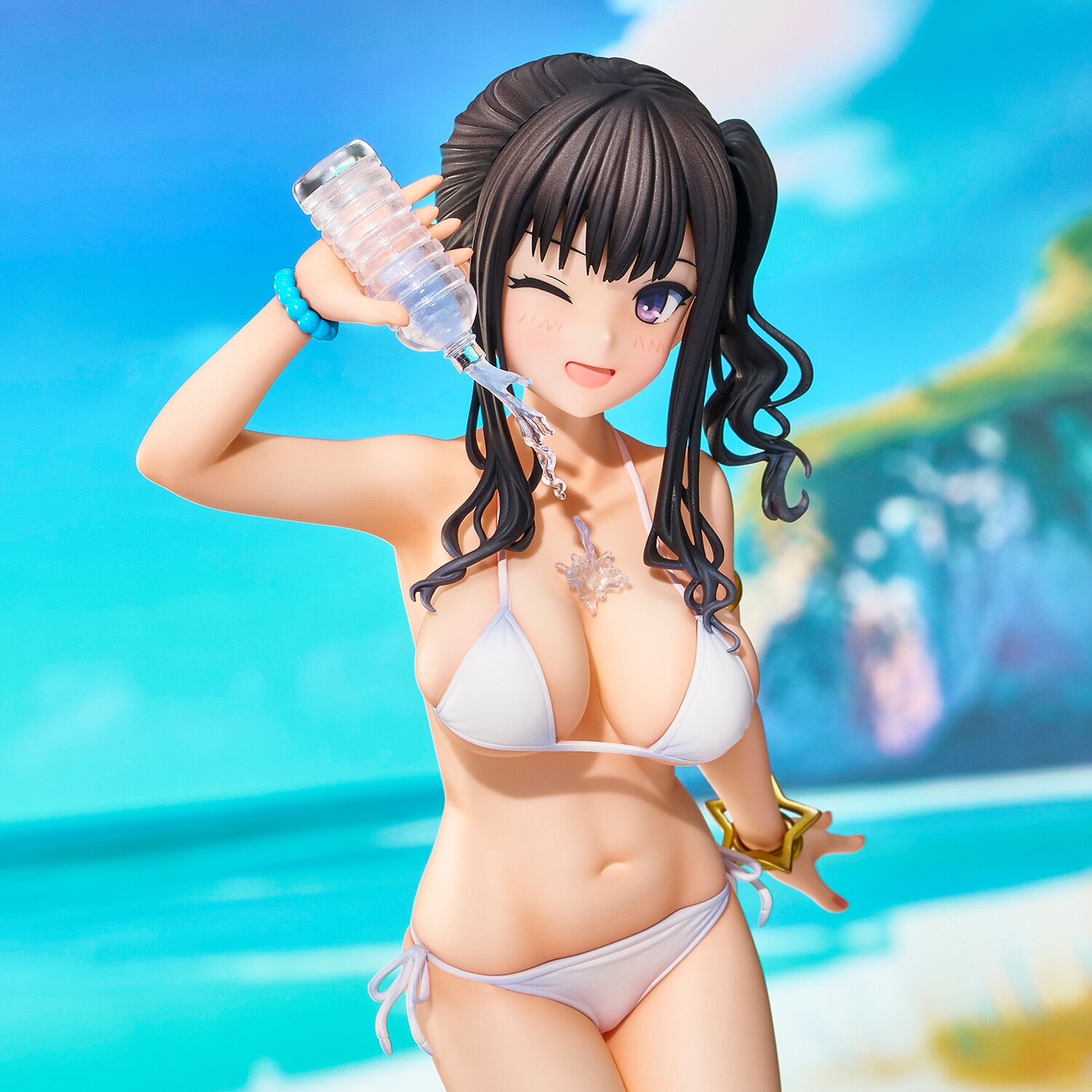 Kaedeko Illustration Miyuki Sasaki: Summer Cloud White Bikini Ver.  Non-Scale Figure - Tokyo Otaku Mode (TOM)