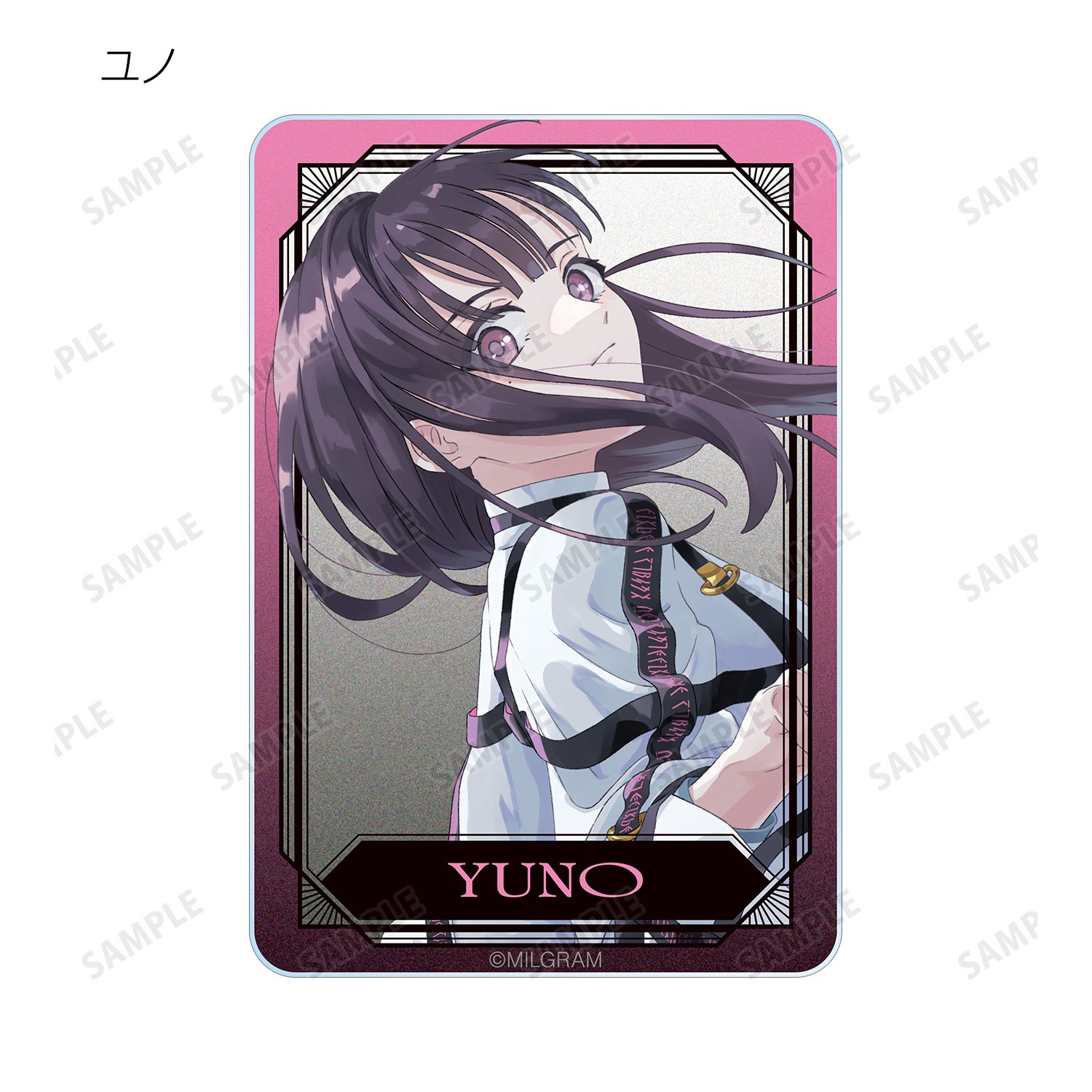Milgram LIVE EVENT hallucination Ver. Trading Acrylic Card