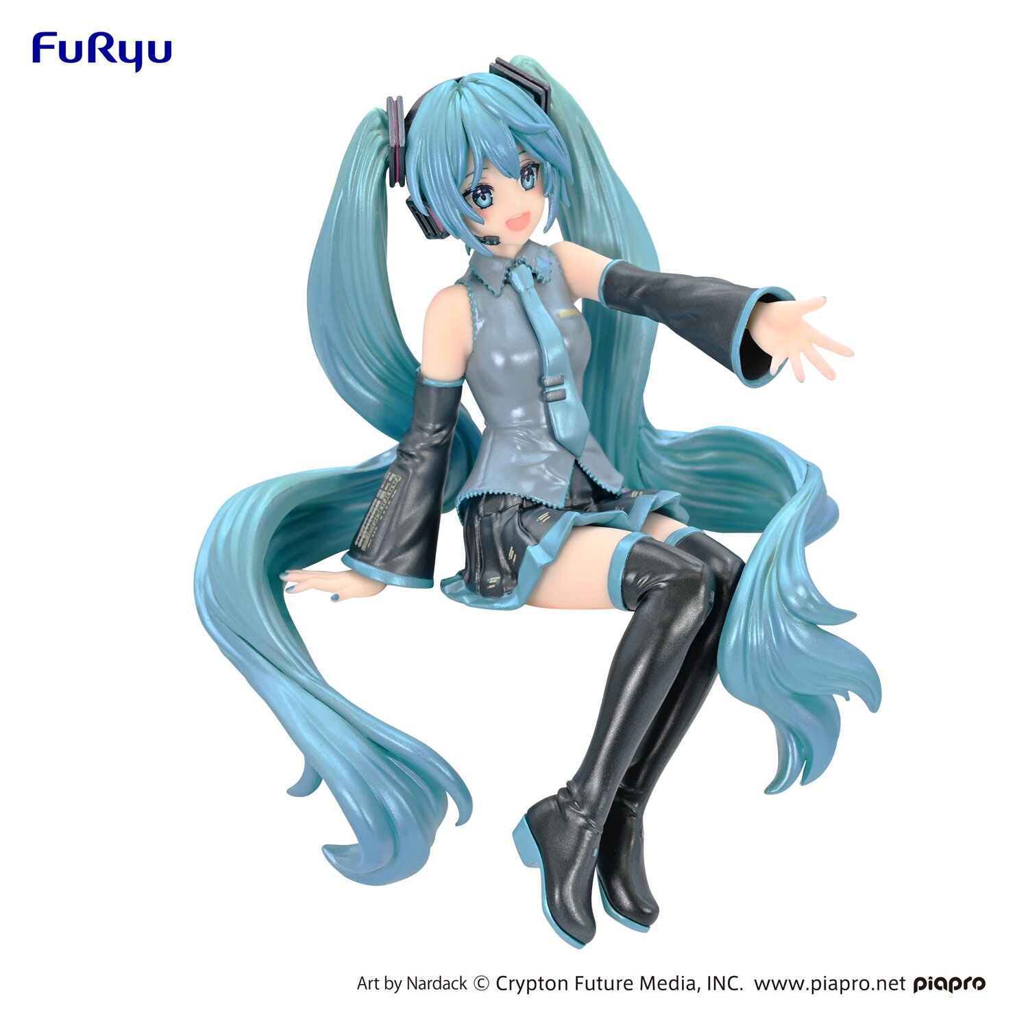 Hatsune Miku: Nardack Pearl Color Ver. Noodle Stopper Figure