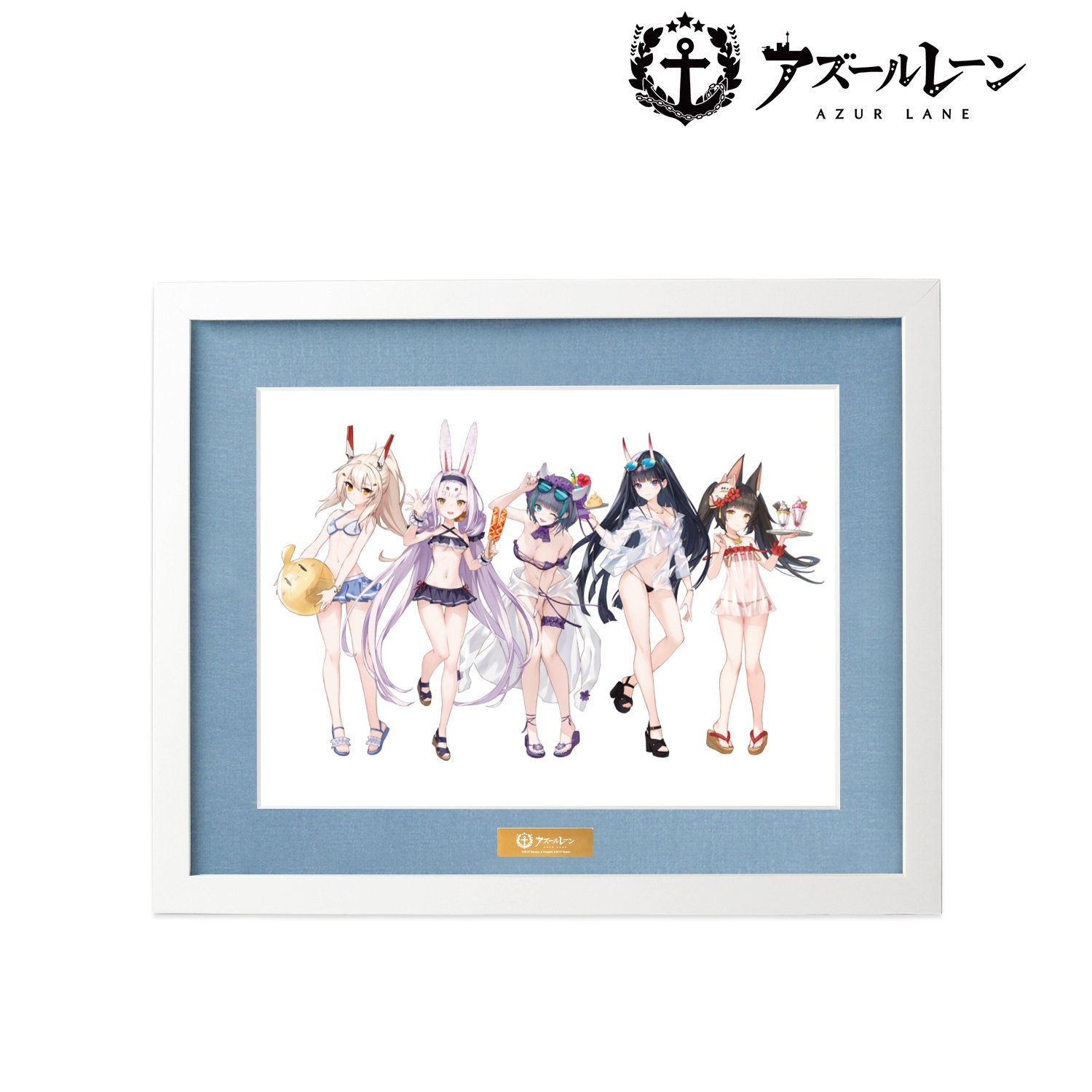 Azur Lane Group: Swimsuit Ver. Chara-fine Graphic - Tokyo Otaku