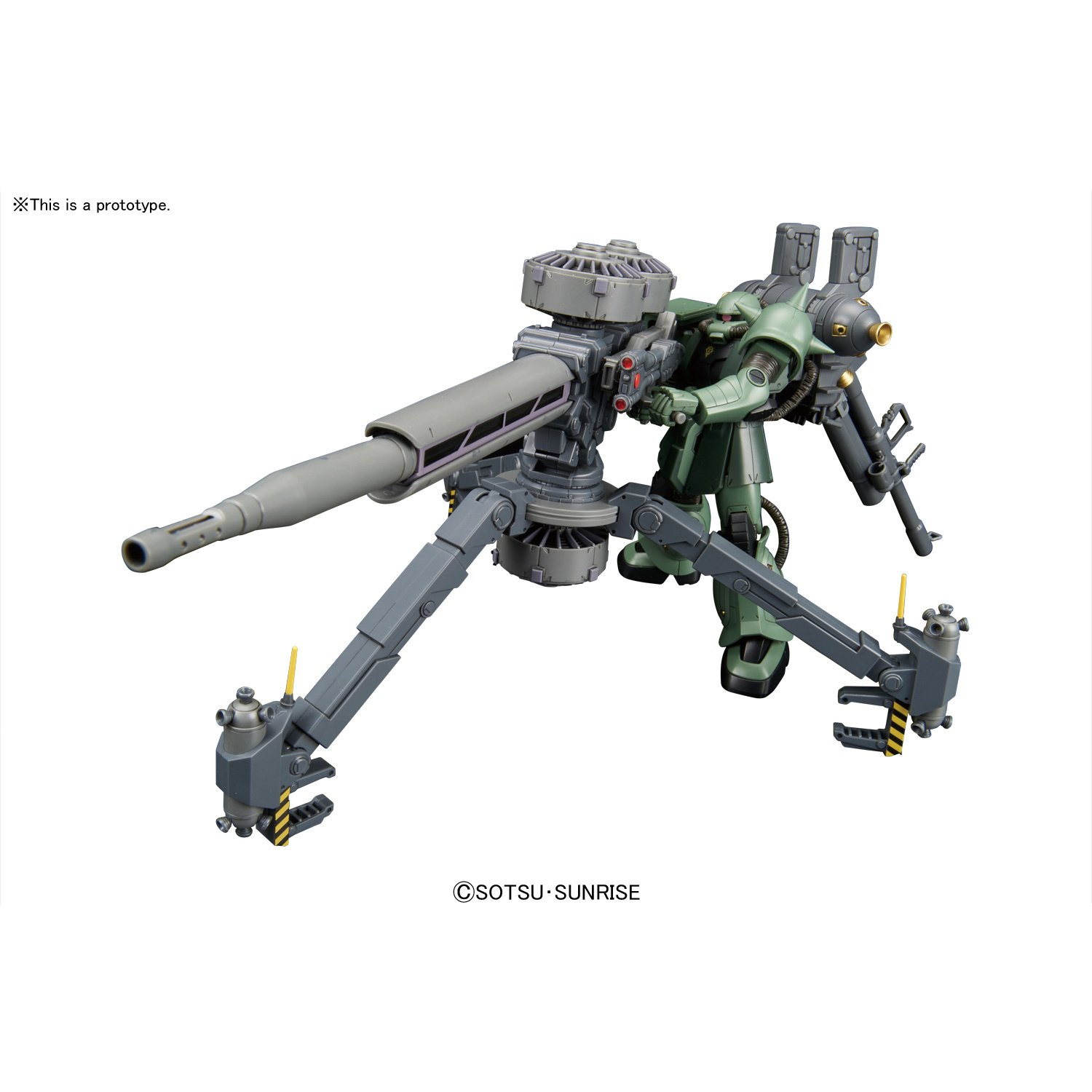 HGTB Gundam Thunderbolt Zaku & Big Gun (Anime Color) - Tokyo Otaku