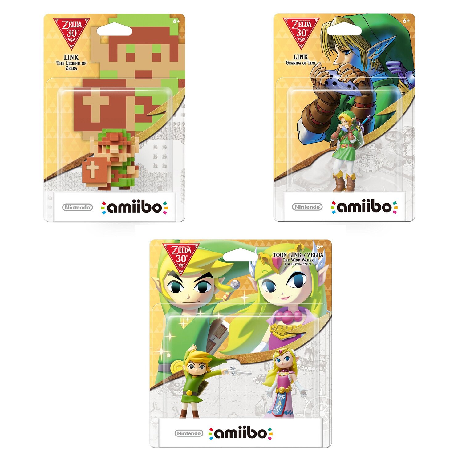 Legend of Zelda 30th Anniversary amiibo Set