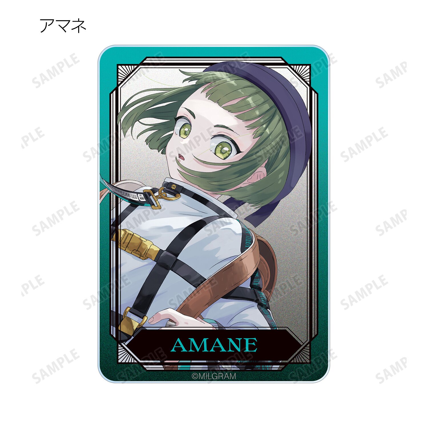 Milgram LIVE EVENT hallucination Ver. Trading Acrylic Card