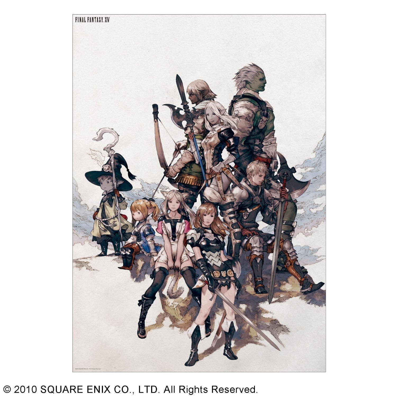 Final Fantasy XIV Poster Set