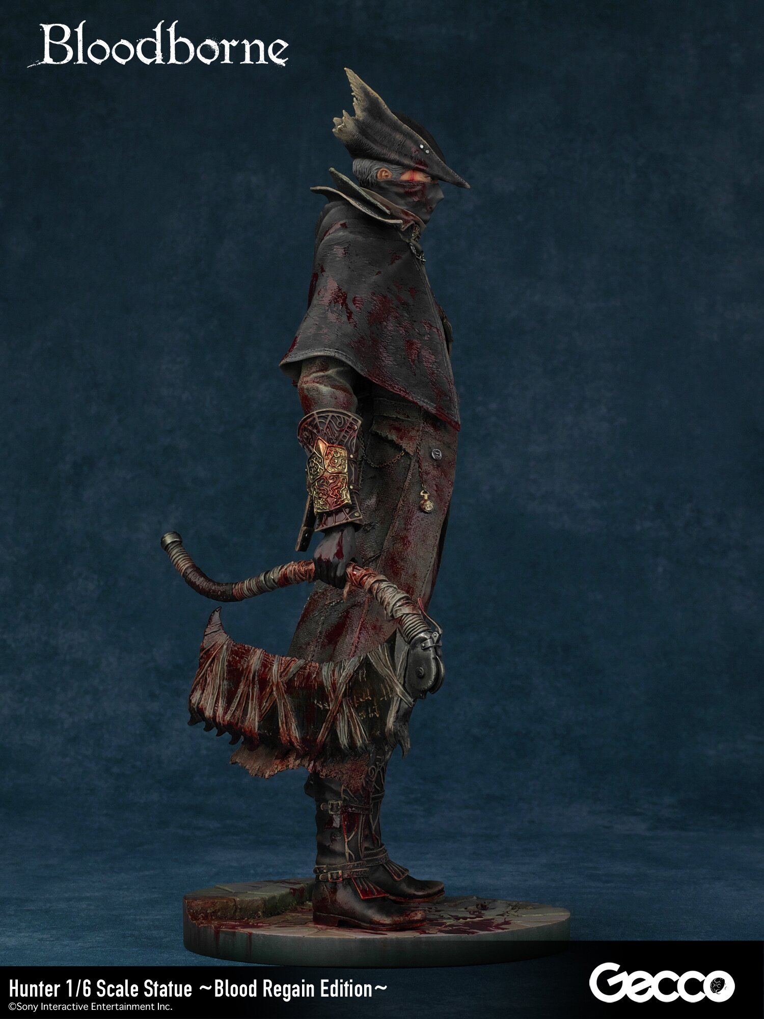 Bloodborne Hunter: Blood Regain Edition 1/6 Scale Statue: Gecco