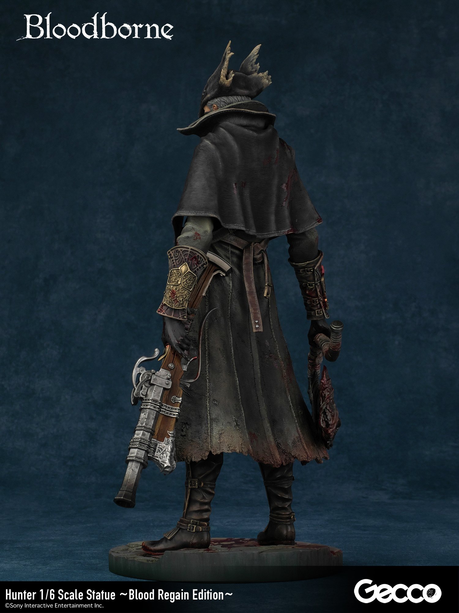Bloodborne Hunter: Blood Regain Edition 1/6 Scale Statue: Gecco