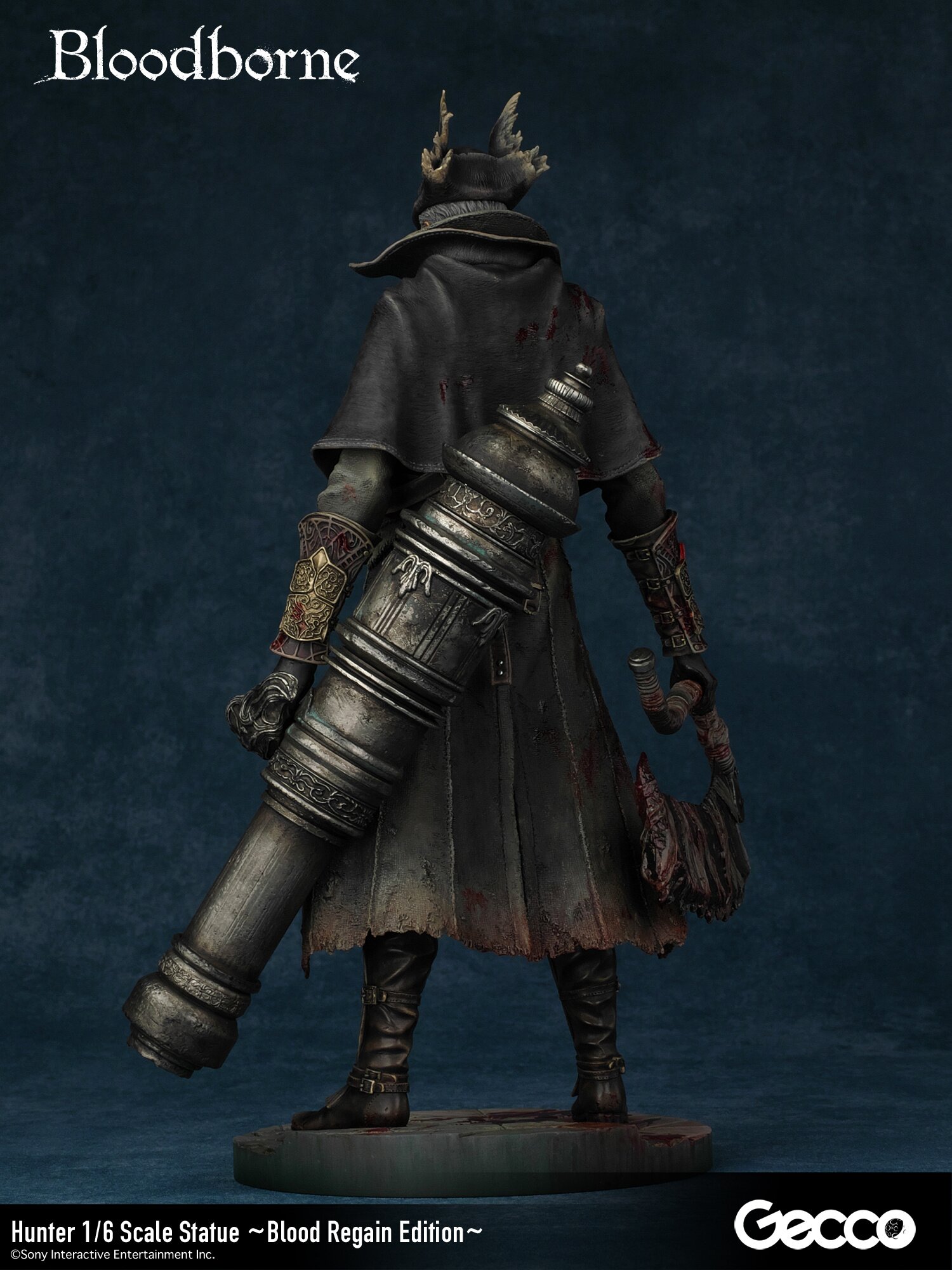Bloodborne Hunter: Blood Regain Edition 1/6 Scale Statue: Gecco