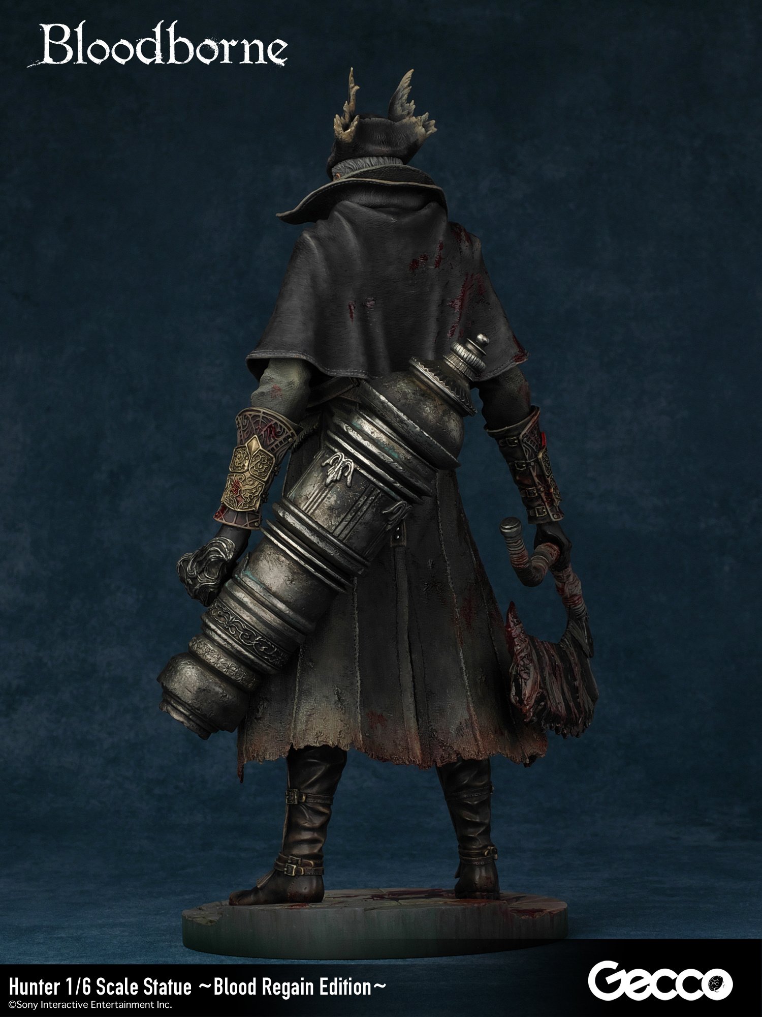 Bloodborne Hunter: Blood Regain Edition 1/6 Scale Statue: Gecco