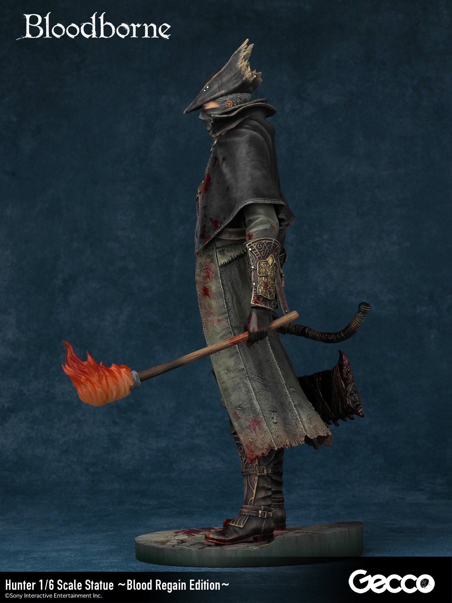 Bloodborne Hunter: Blood Regain Edition 1/6 Scale Statue: Gecco