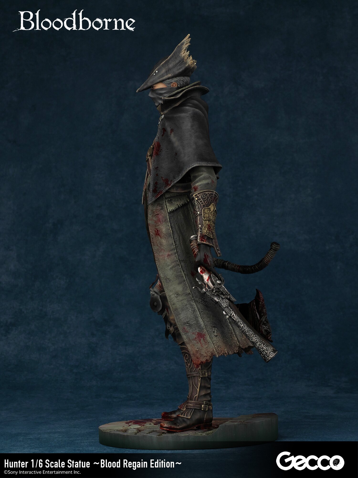 Bloodborne Hunter: Blood Regain Edition 1/6 Scale Statue: Gecco