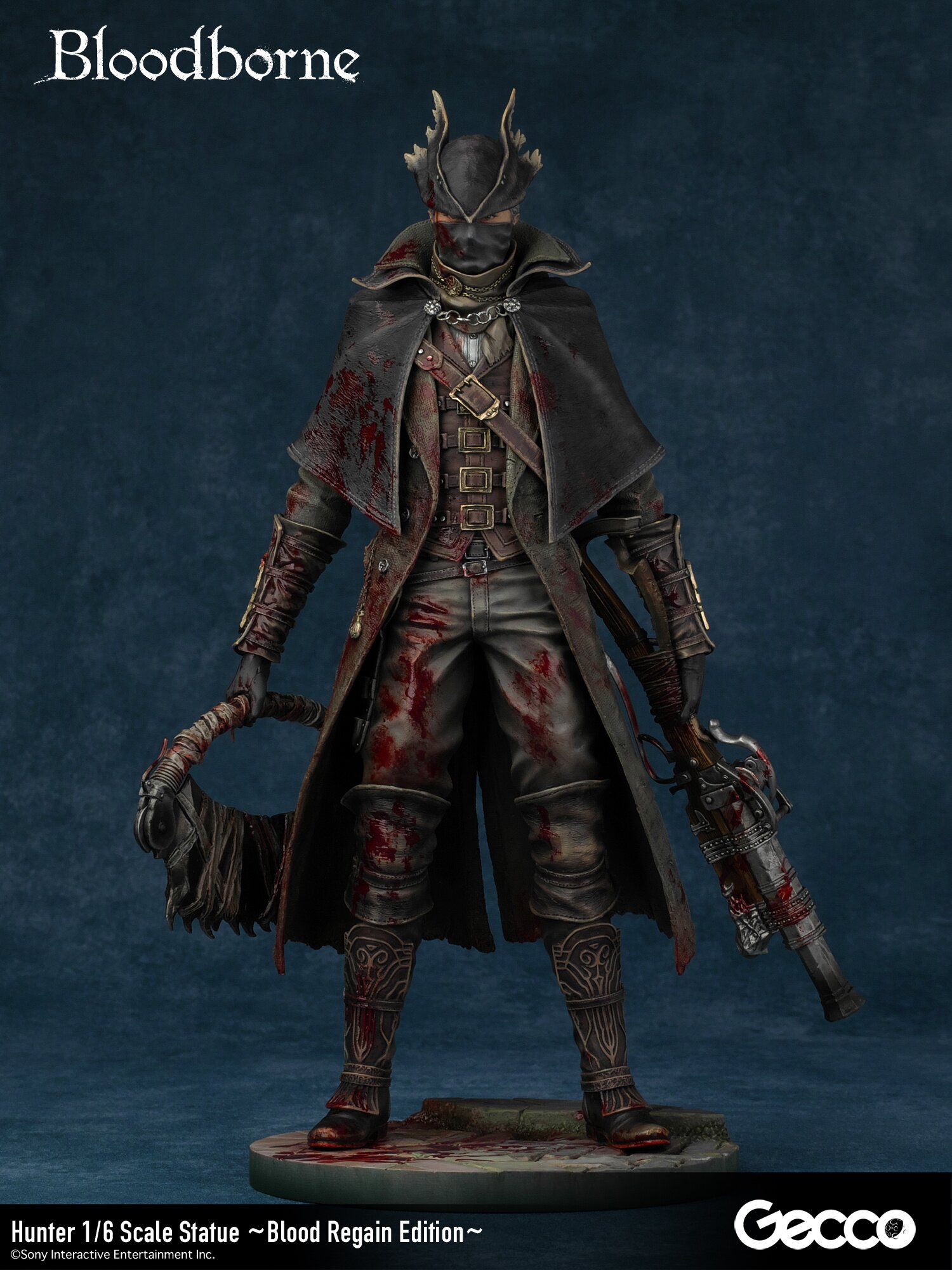 Bloodborne Hunter: Blood Regain Edition 1/6 Scale Statue: Gecco
