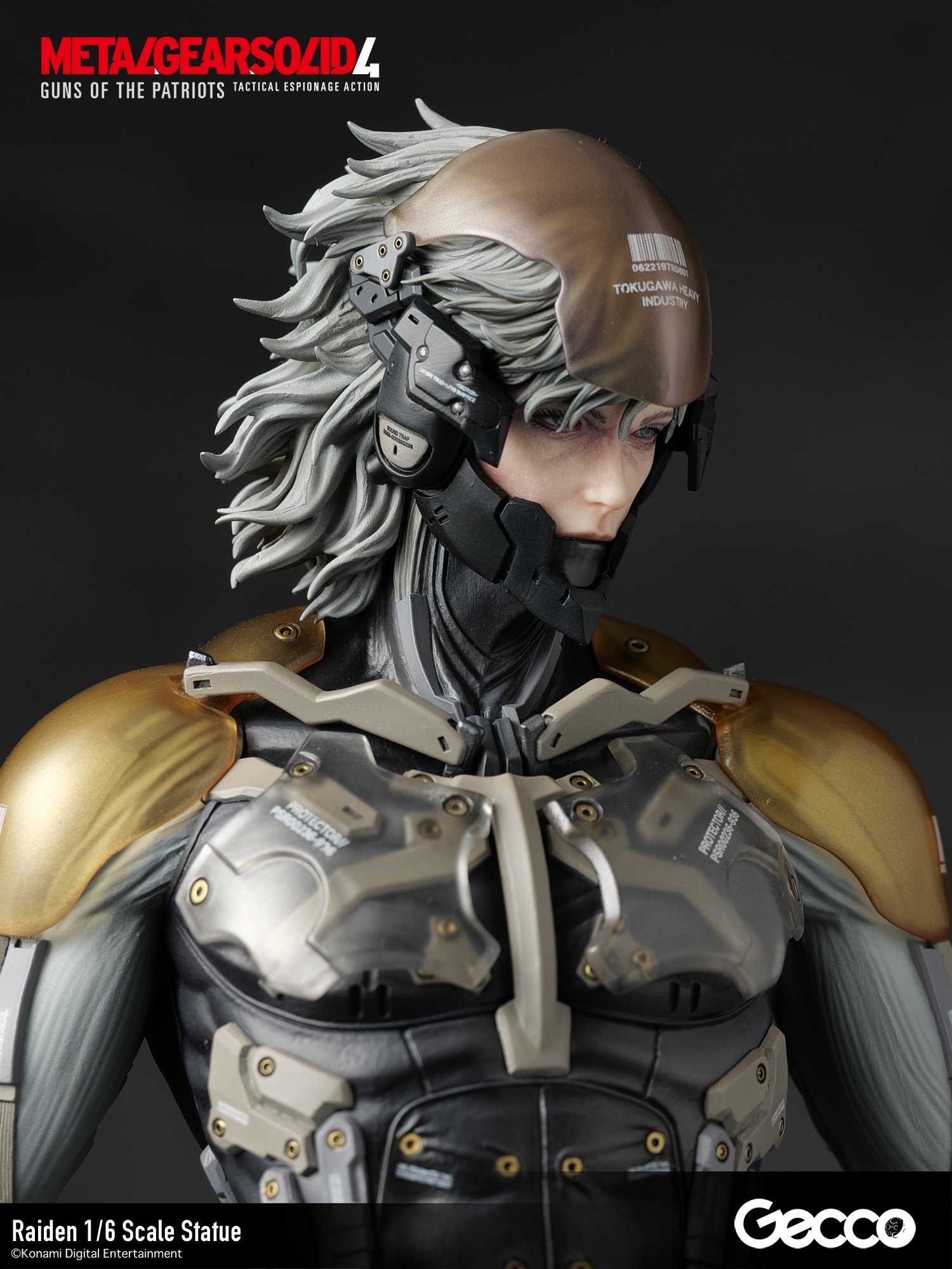 Metal Gear Solid 4 Guns of the Patriots Raiden 1/6 Scale Statue: Gecco ...