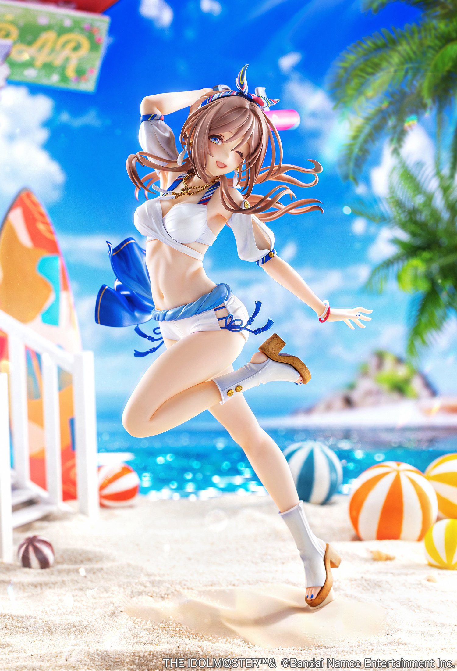 Gakuen Idolm@ster Rinami Himesaki: Kimi to Semi Blue Ver. 1/7