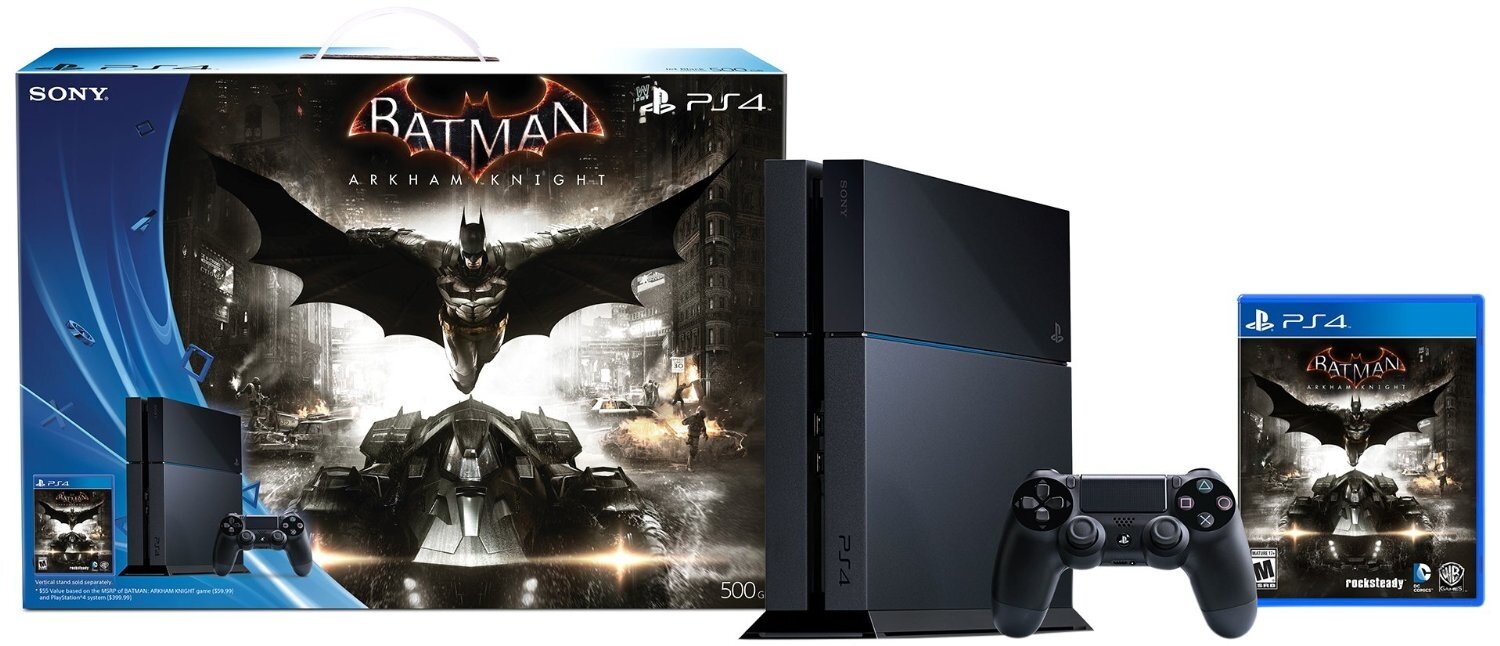 PS4 500 GB Batman: Arkham Knight Limited Edition Bundle - Black: DC Comics  - Tokyo Otaku Mode (TOM)
