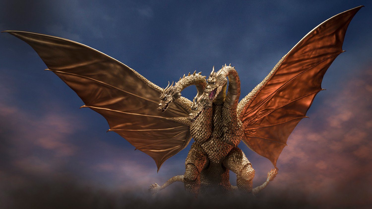 S.H.MonsterArts Godzilla King Ghidorah [1972] - Tokyo Otaku Mode (TOM)
