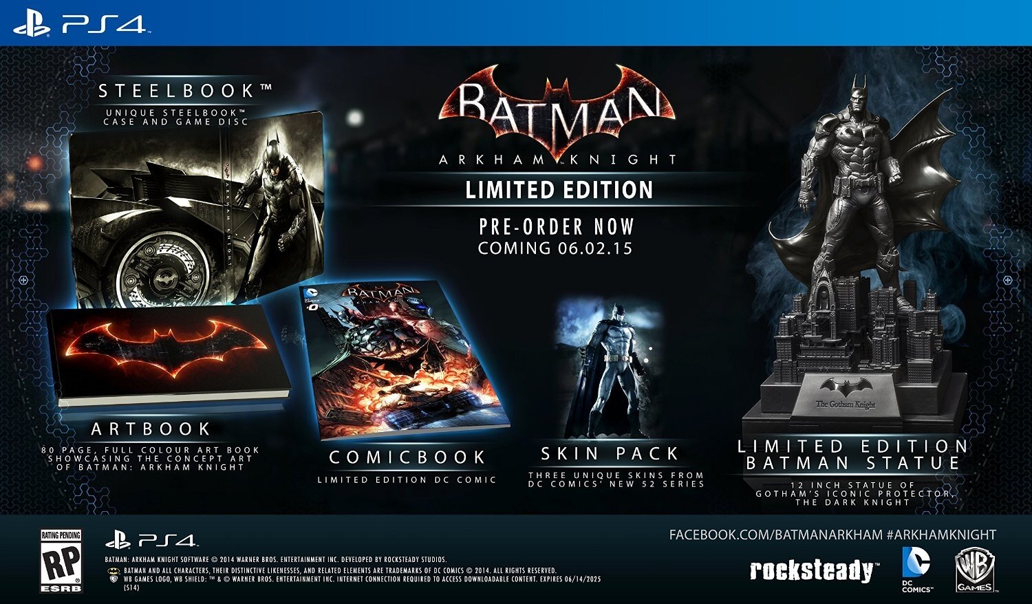 Batman: Arkham Knight Limited Edition (PS4)