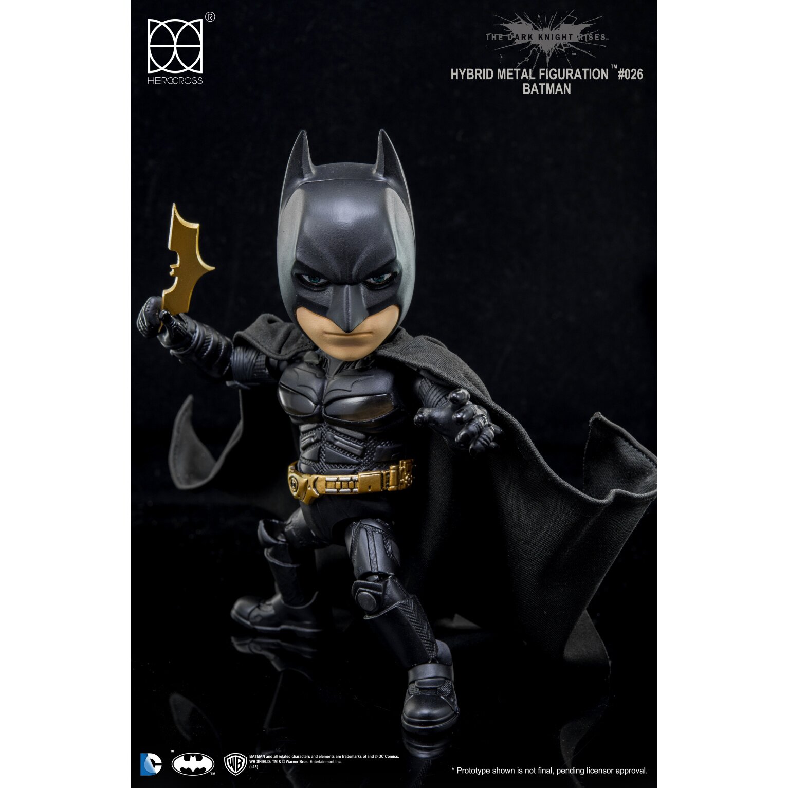 Hybrid Metal Figuration #026: The Dark Knight Rises - Batman