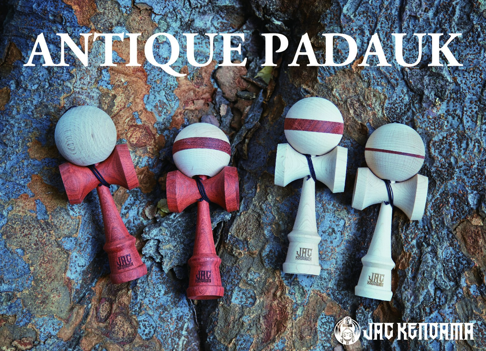 JAC KENDAMA けん玉　Five Line JAC Kendama Antique Padauk - Tokyo Otaku Mode (TOM)