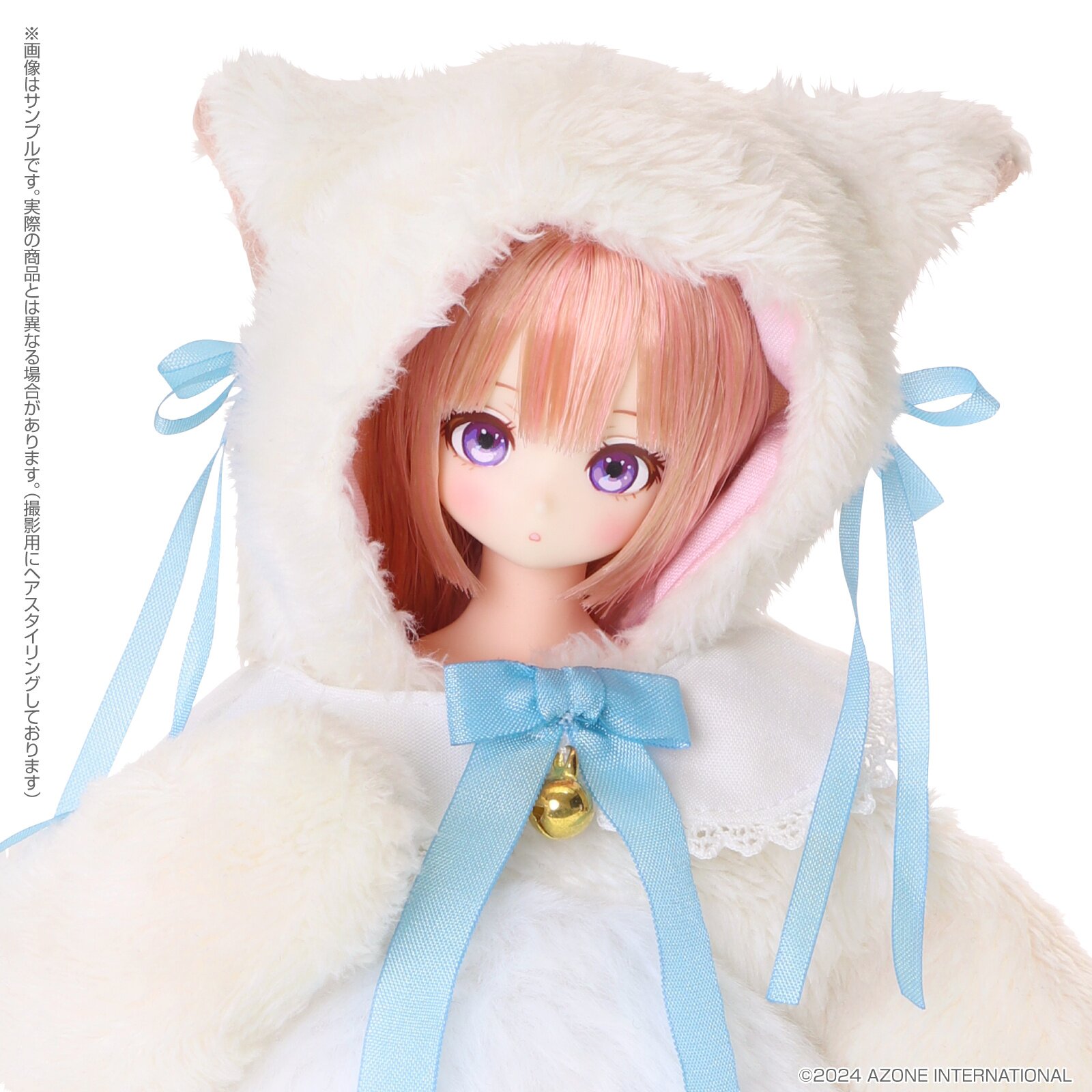 Luminous Street Mii Hug Mii!: White Cat Ver. 1/6 Scale Doll