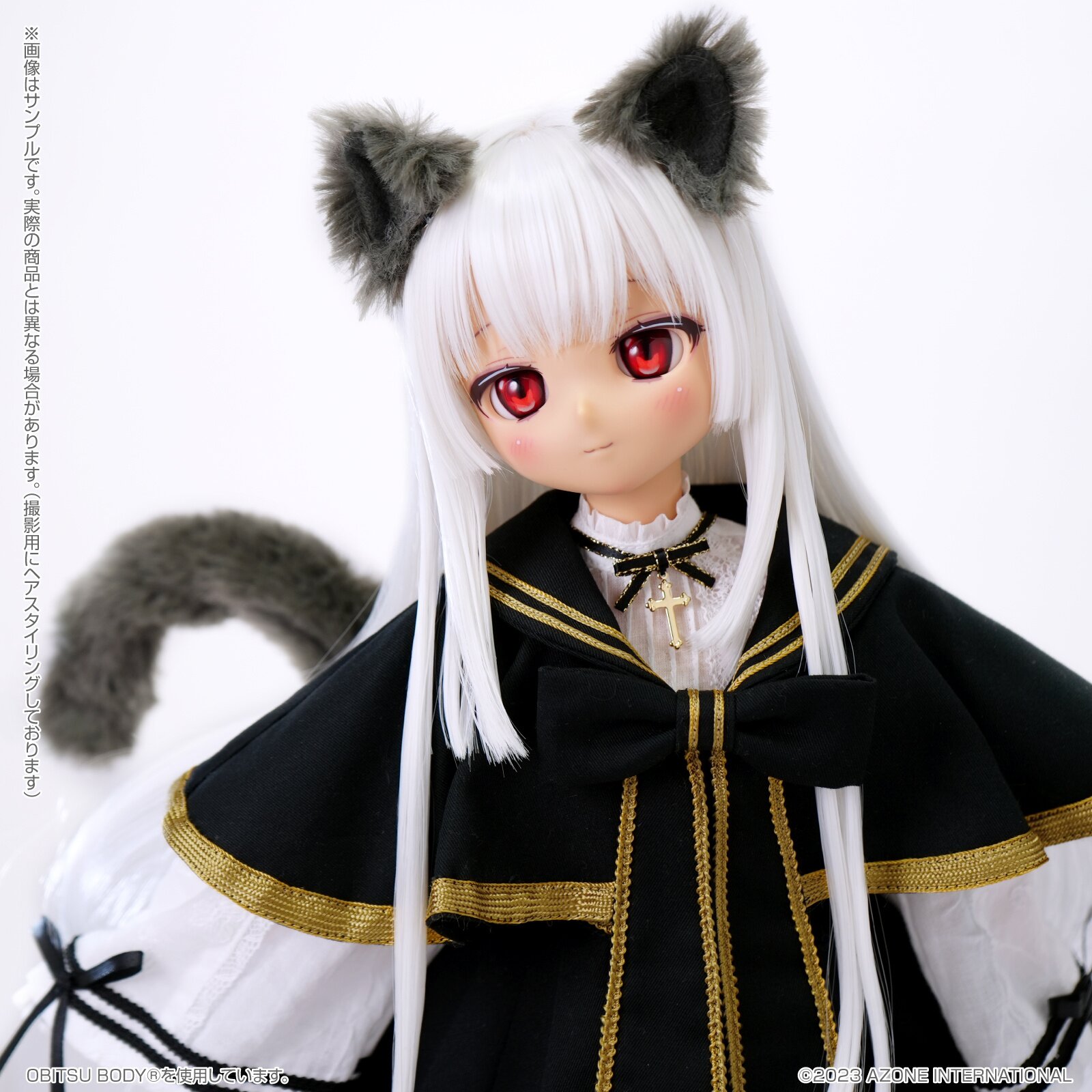 ドール　ふるる～Fluffy holy kitten.～くろねこver. 「s*t*j × Iris Collect petit」 s*t*j × Iris Collect petit ふるる～Fluffy holy kitten
