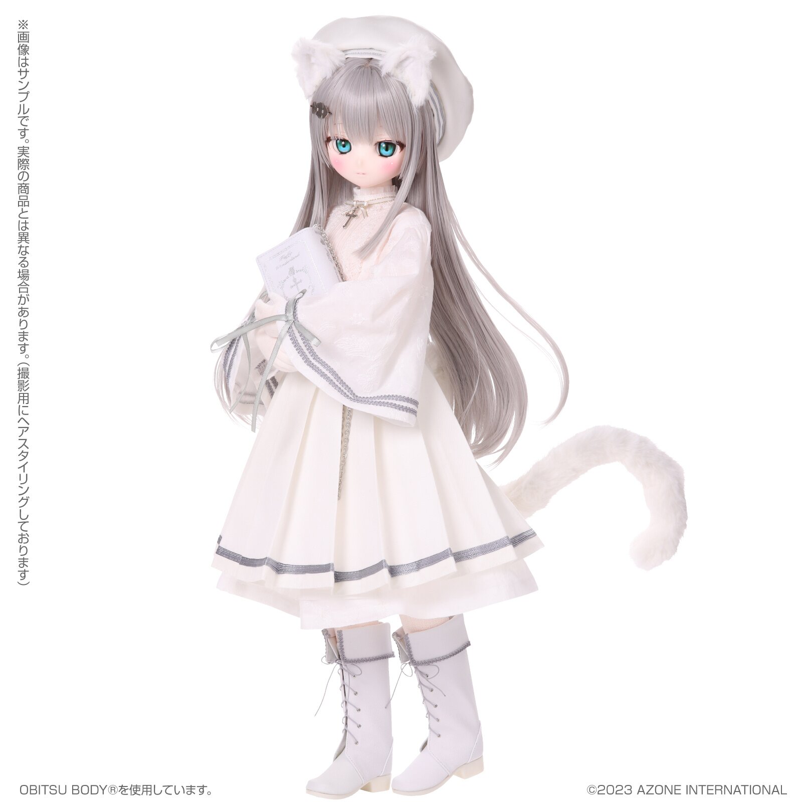 stj x Iris Collect petit Fururu -Fluffy holy kitten.- White Cat