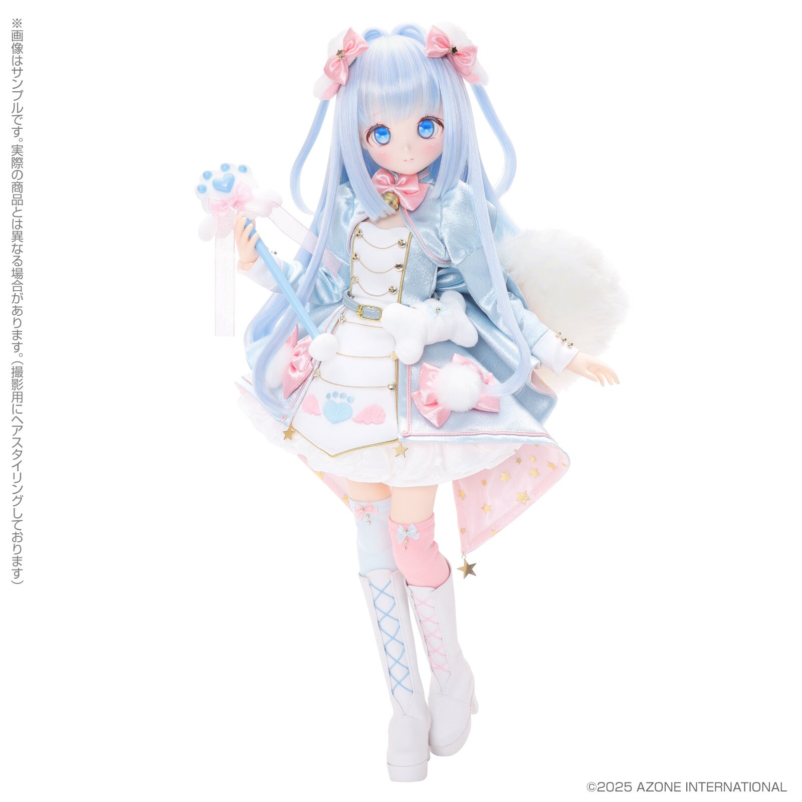 stj x Iris Collect Petit Honono -Magical Fluffy- Milky Blue Ver
