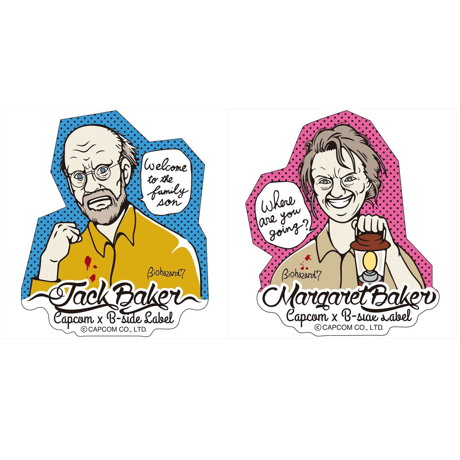 Capcom x B-Side Label Resident Evil Stickers - Tokyo Otaku Mode (TOM)
