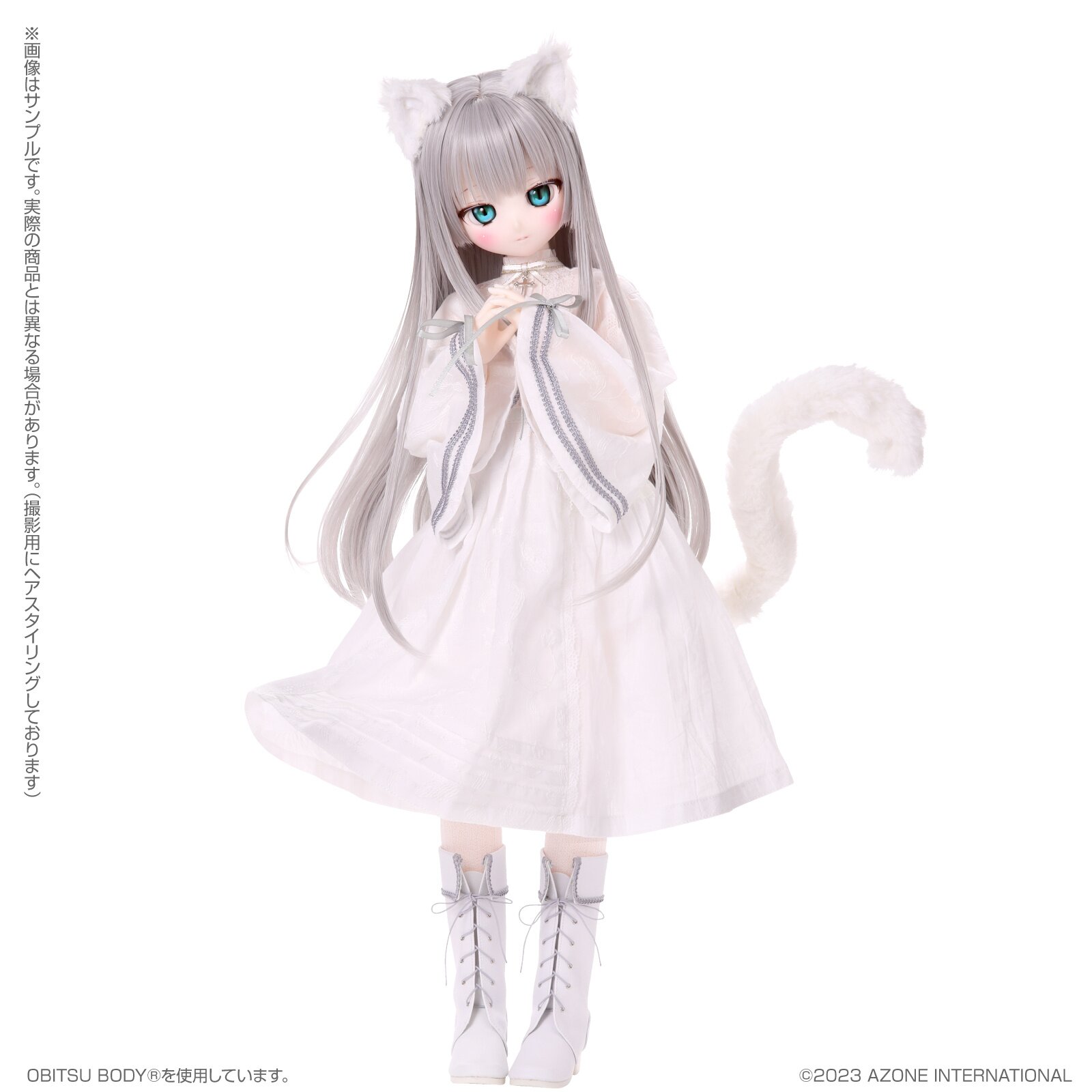 s*t*j x Iris Collect petit Fururu -Fluffy holy kitten.- White Cat Ver.